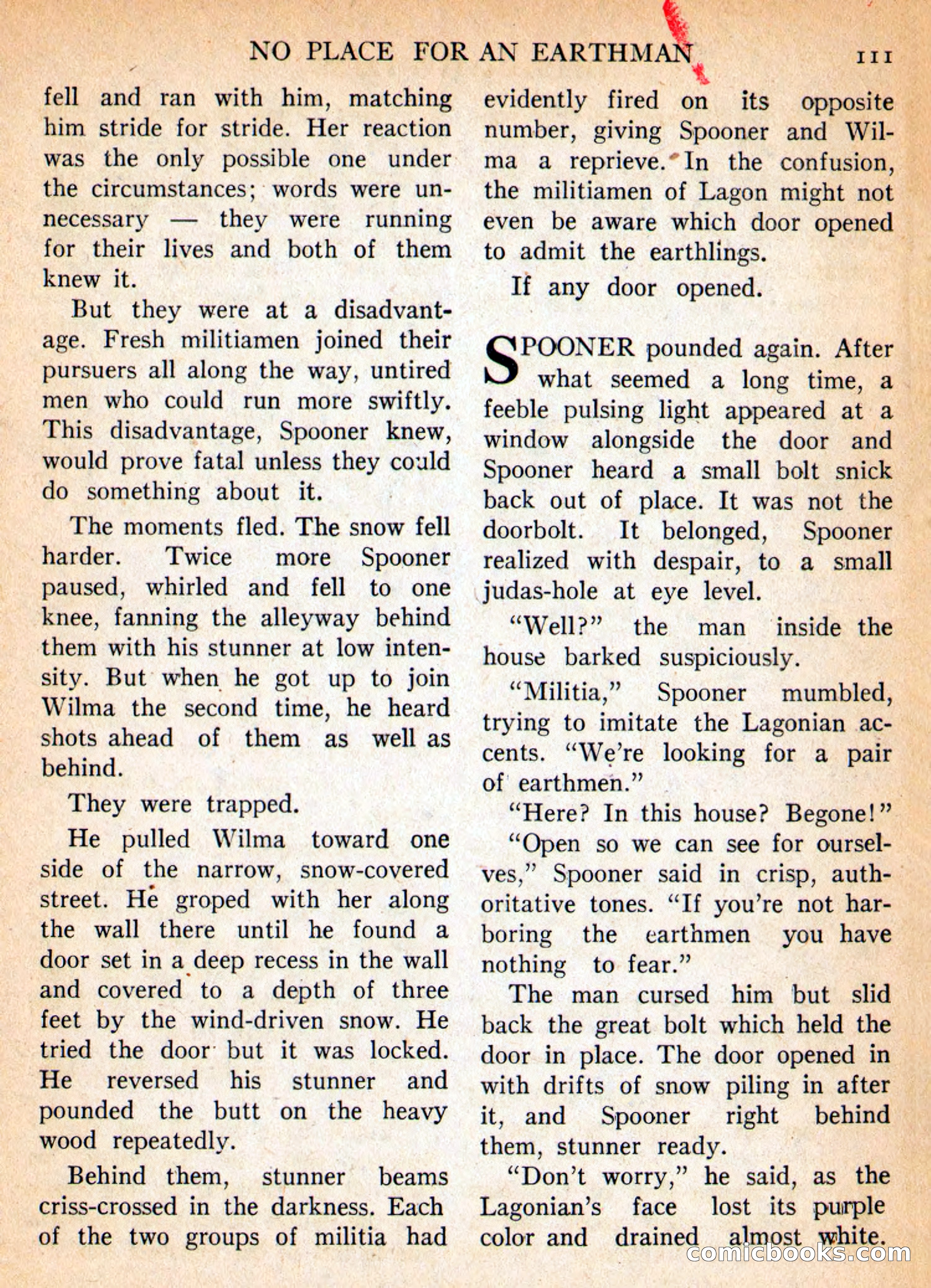 Imaginative Tales, March 1956 — page 111 of 132