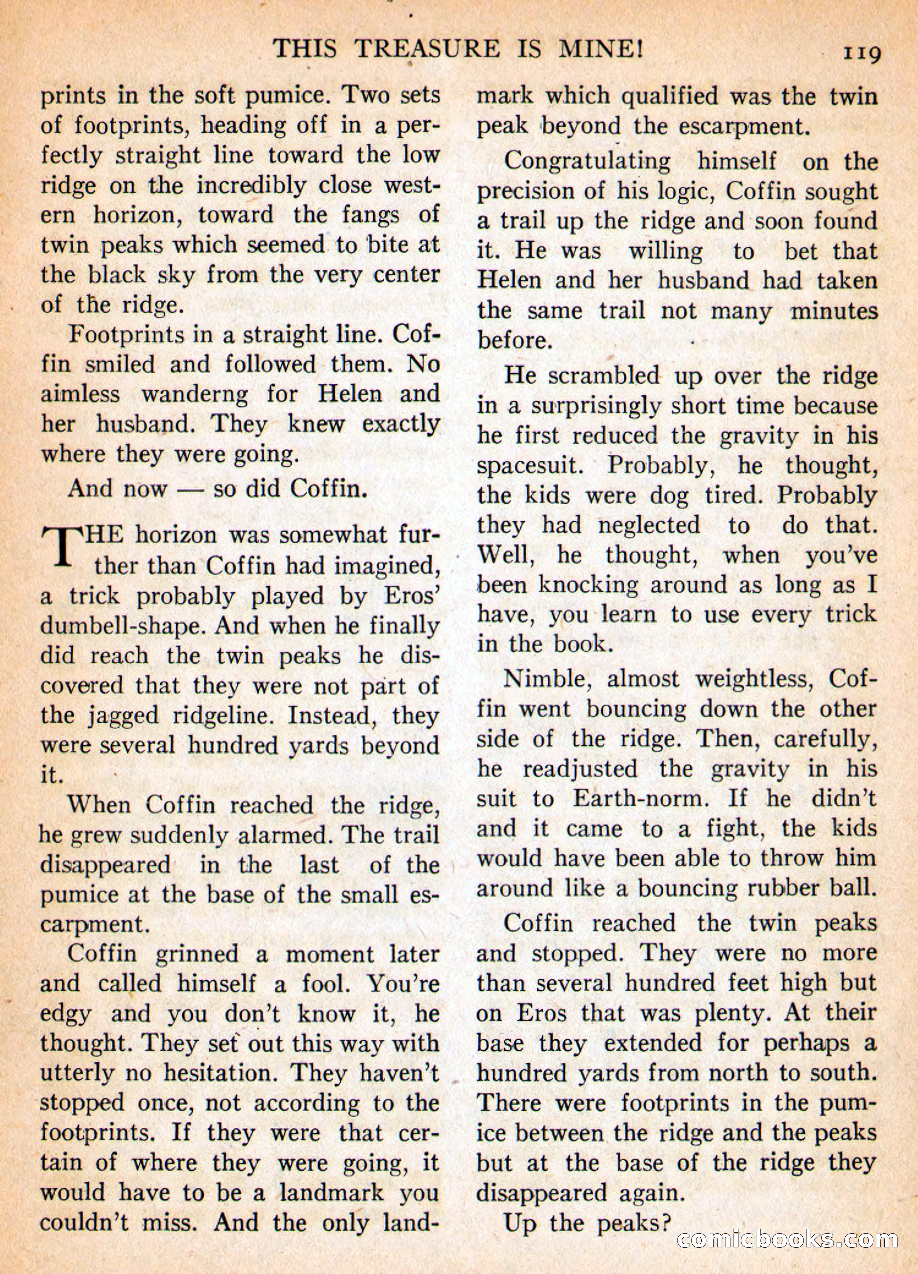 Imaginative Tales, March 1956 — page 119 of 132