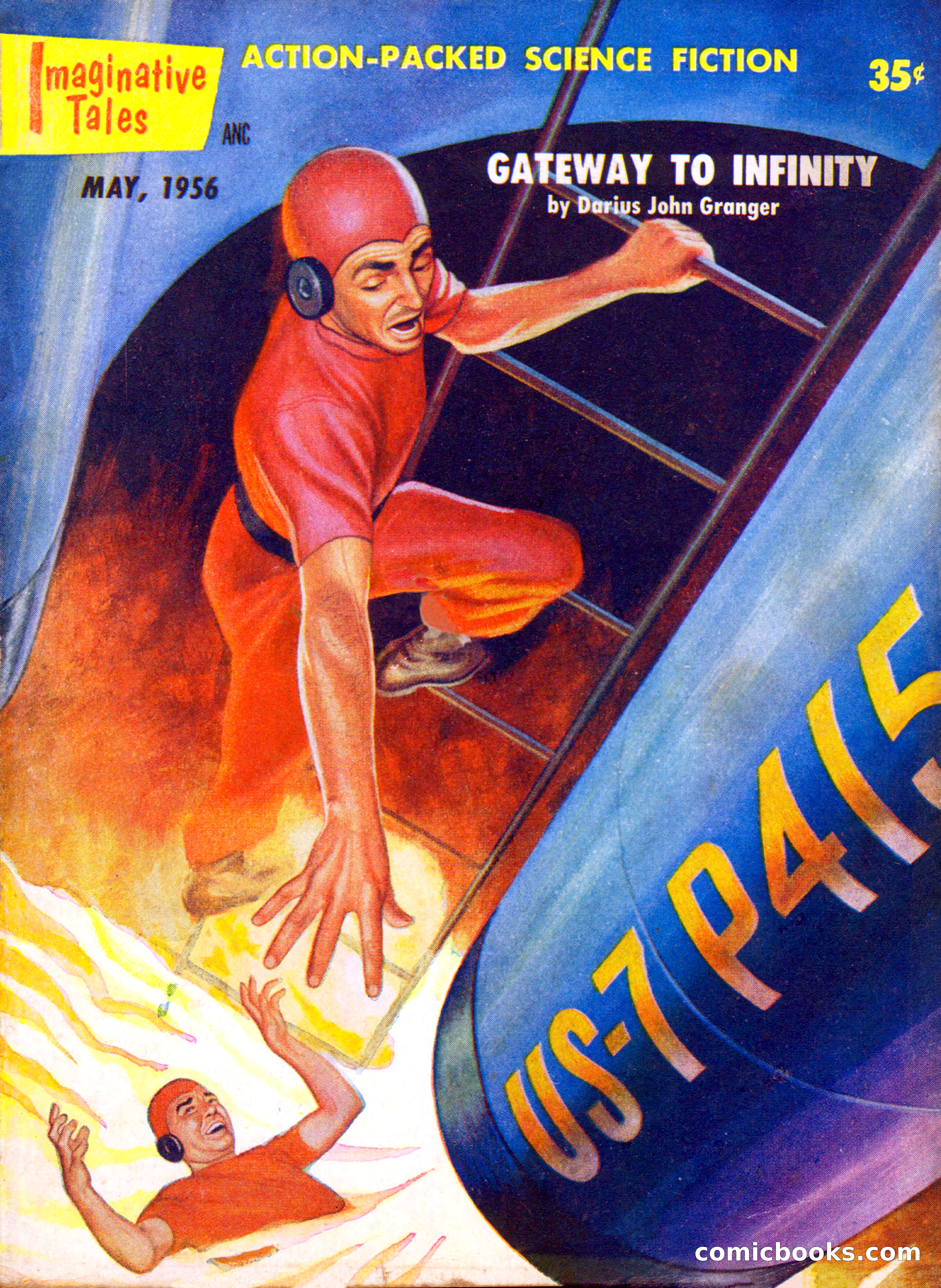 Imaginative Tales, May 1956 — page 1 of 132