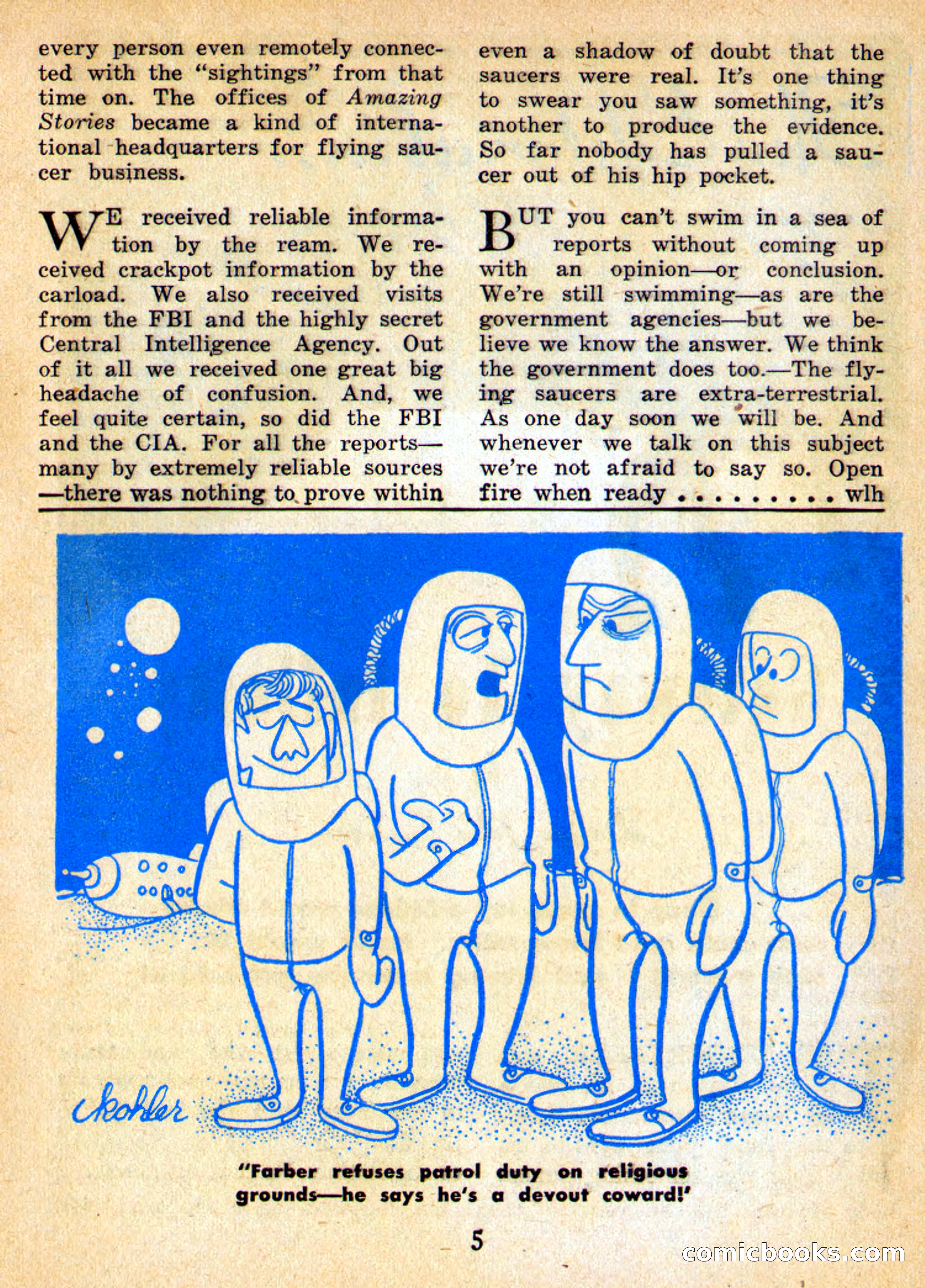 Imaginative Tales, May 1956 — page 5 of 132