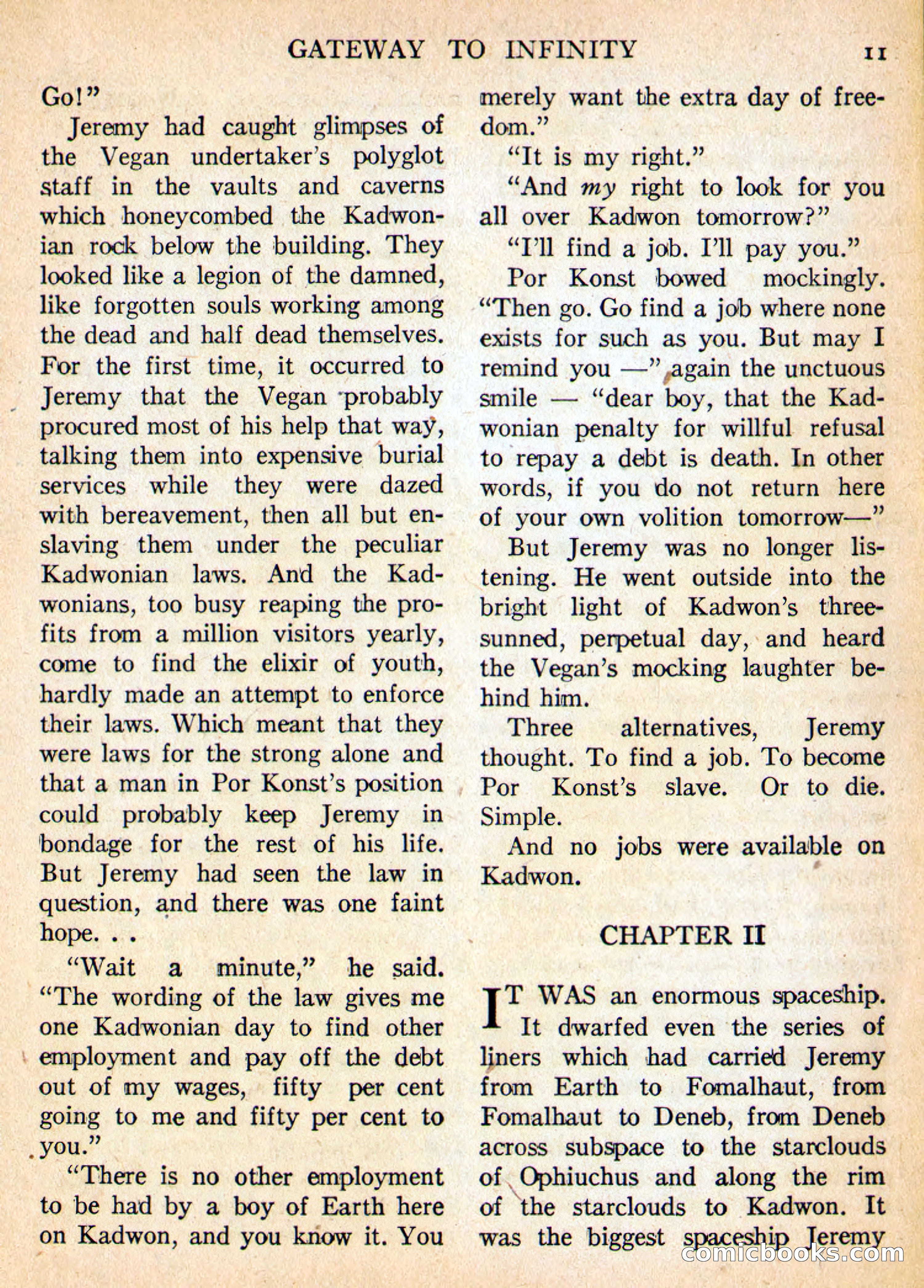 Imaginative Tales, May 1956 — page 11 of 132