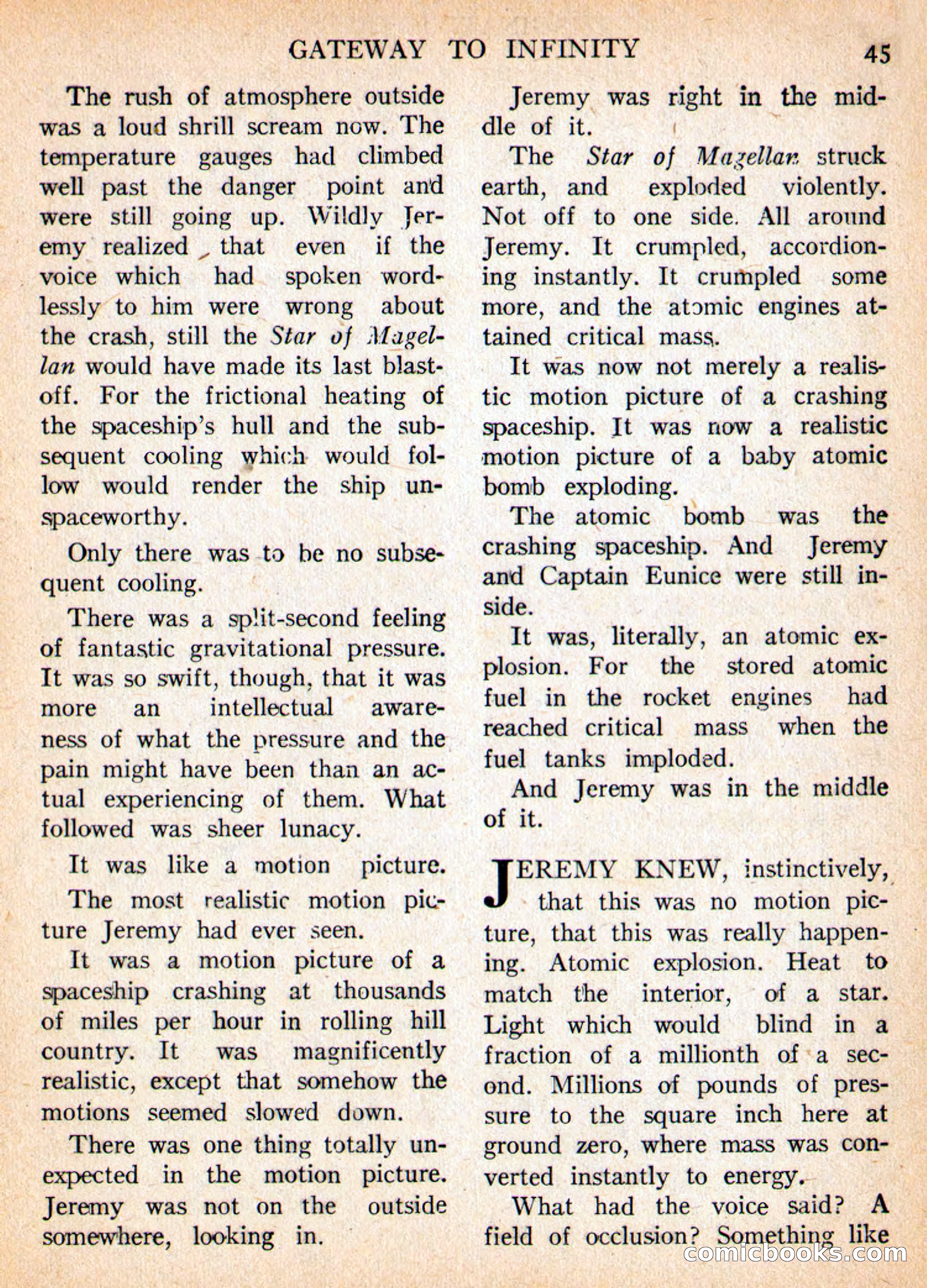 Imaginative Tales, May 1956 — page 45 of 132