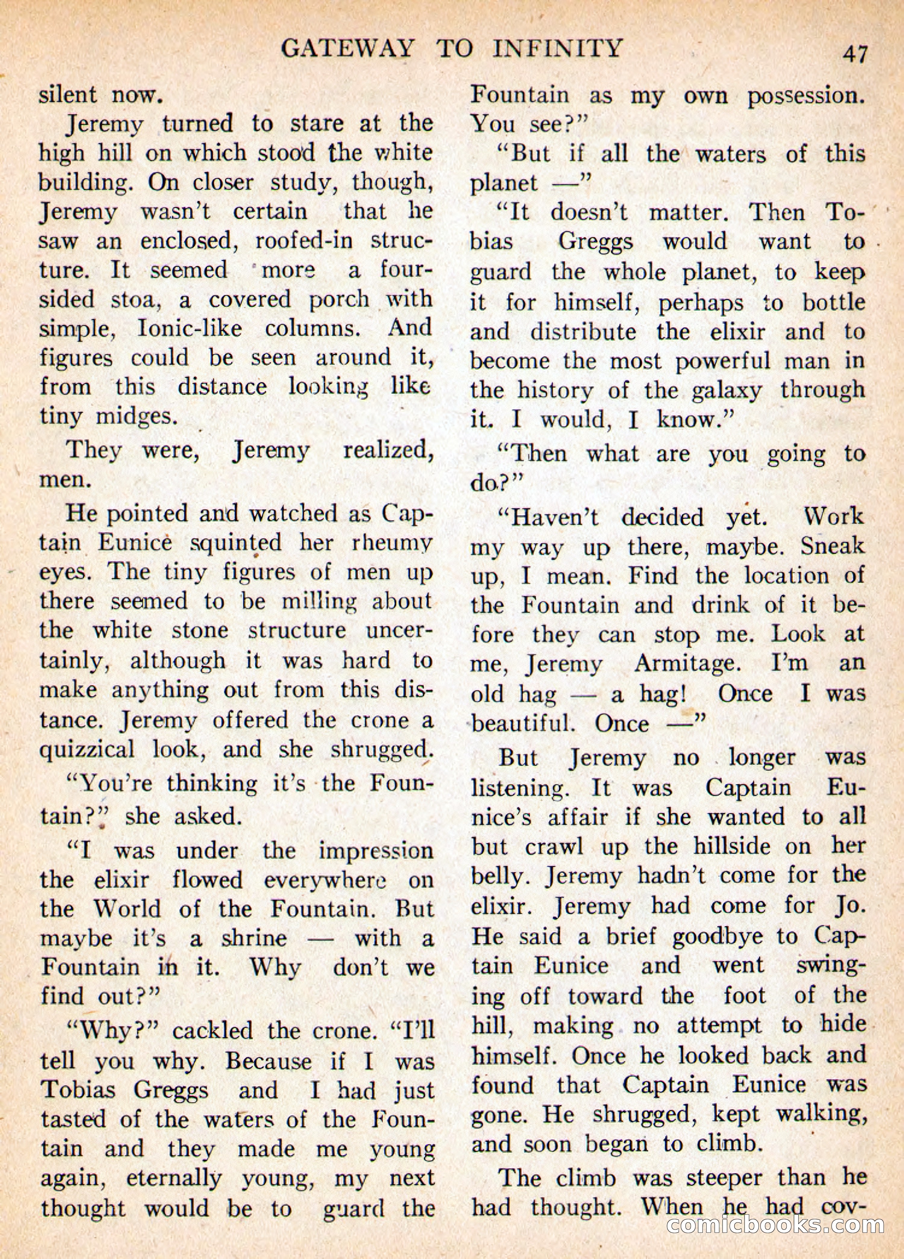 Imaginative Tales, May 1956 — page 47 of 132