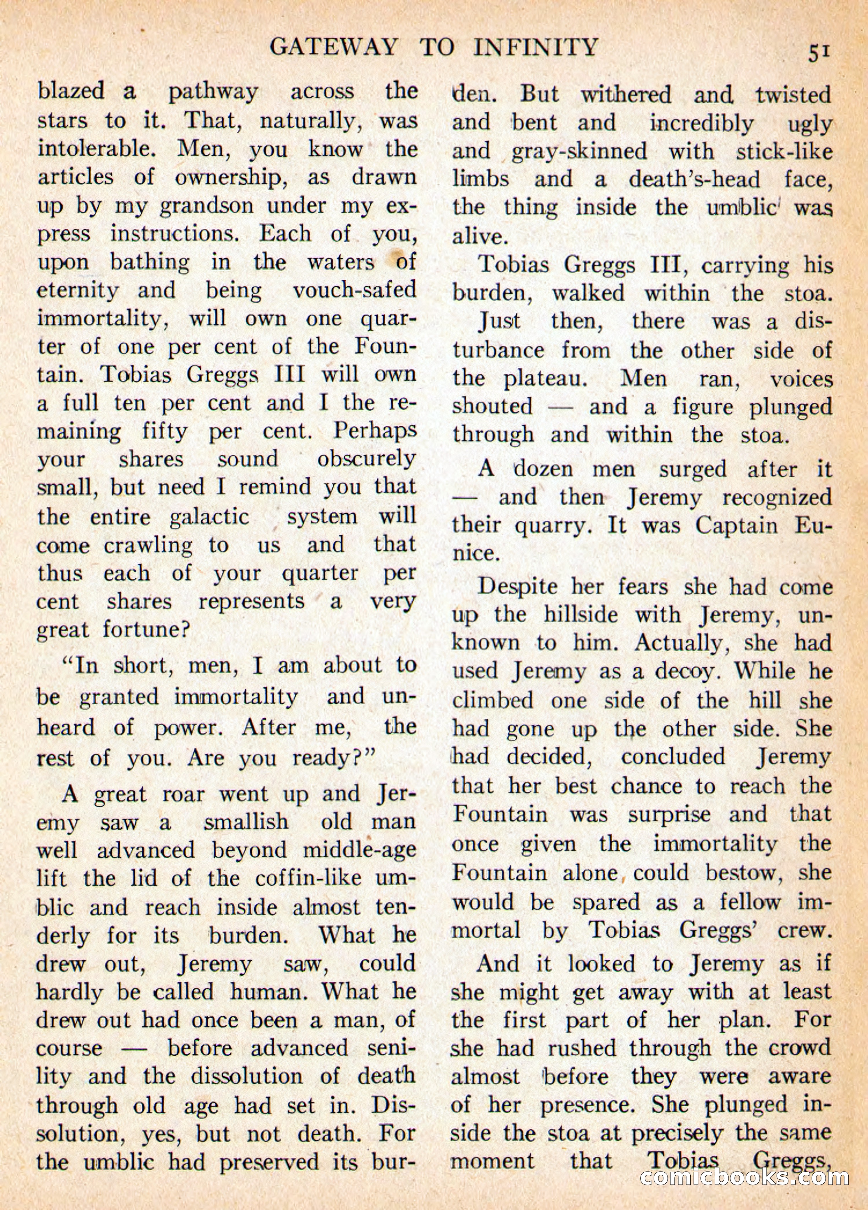 Imaginative Tales, May 1956 — page 51 of 132