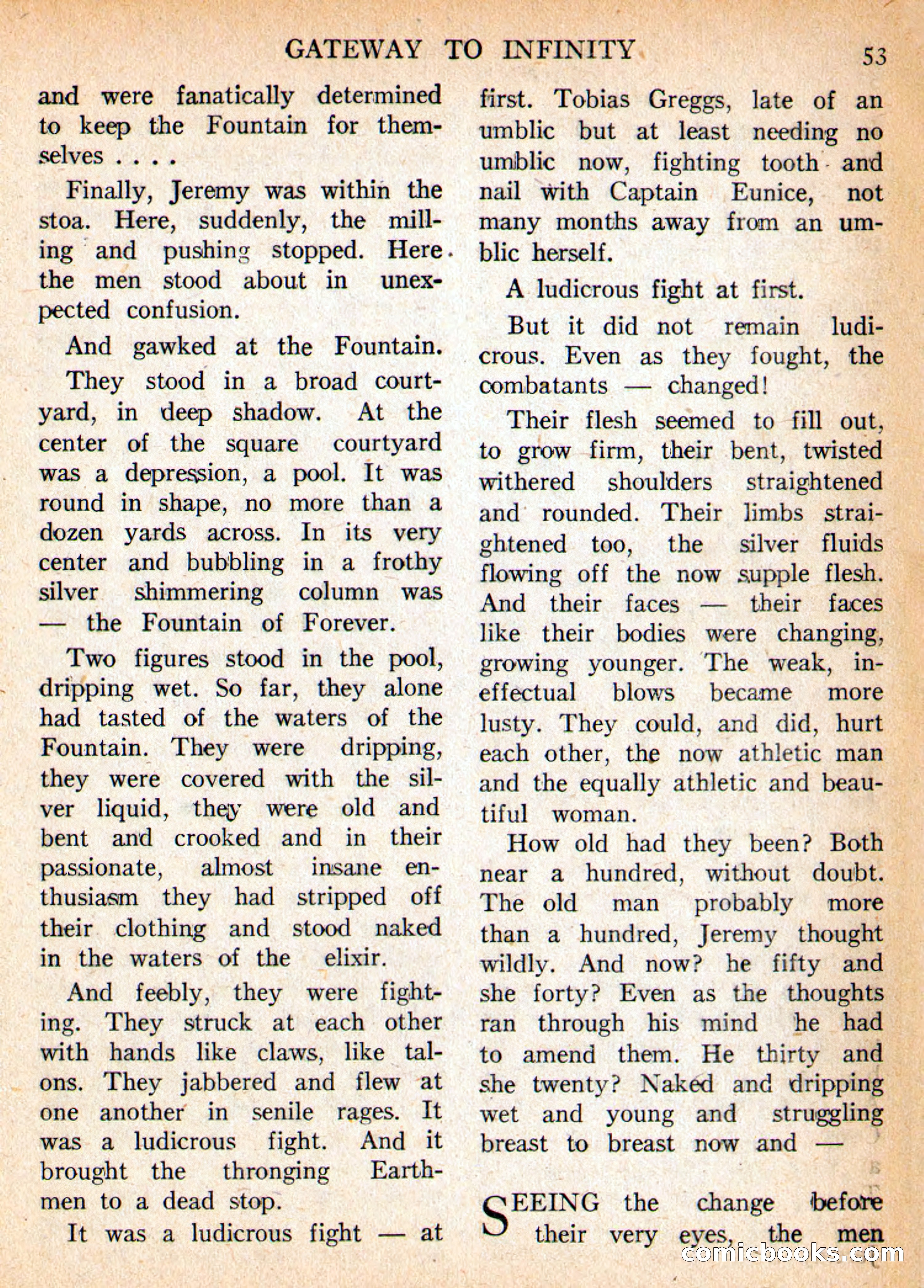 Imaginative Tales, May 1956 — page 53 of 132