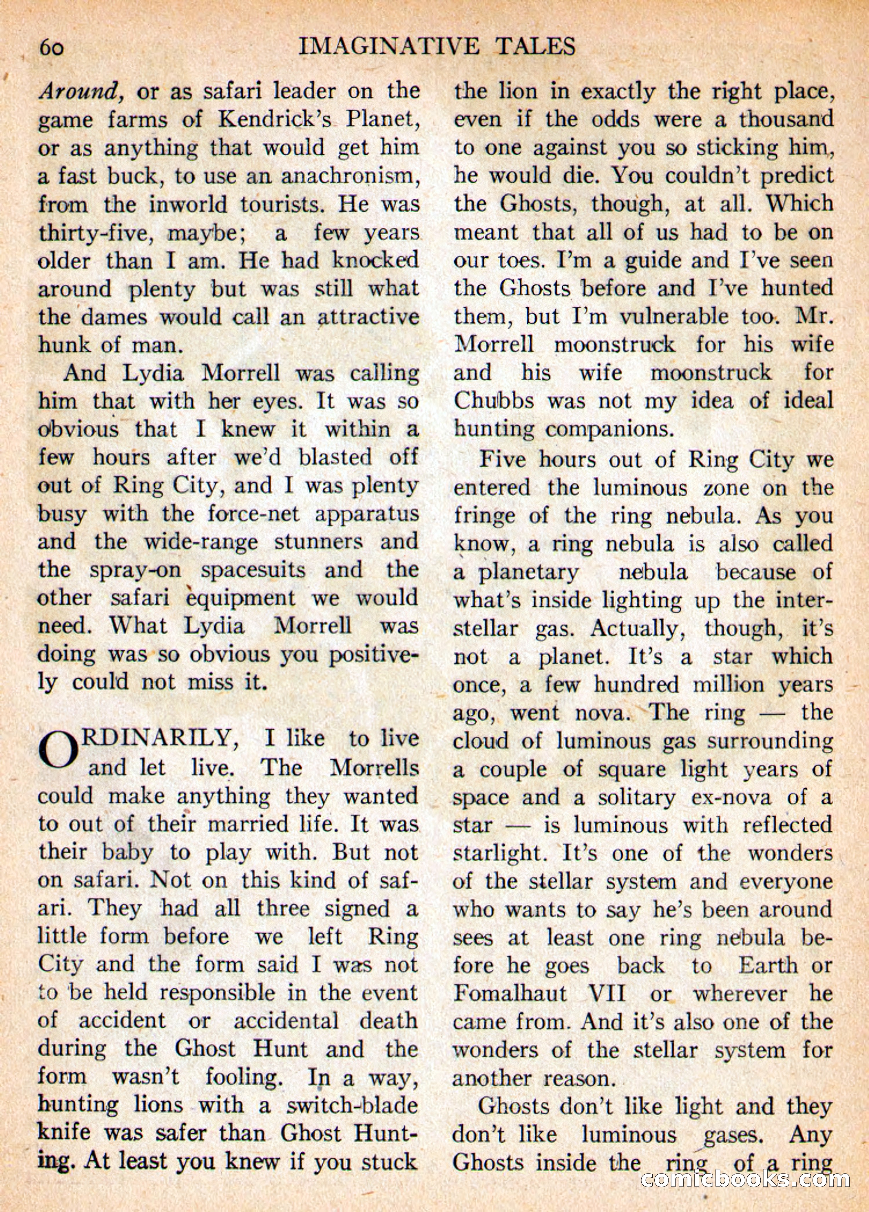 Imaginative Tales, May 1956 — page 60 of 132
