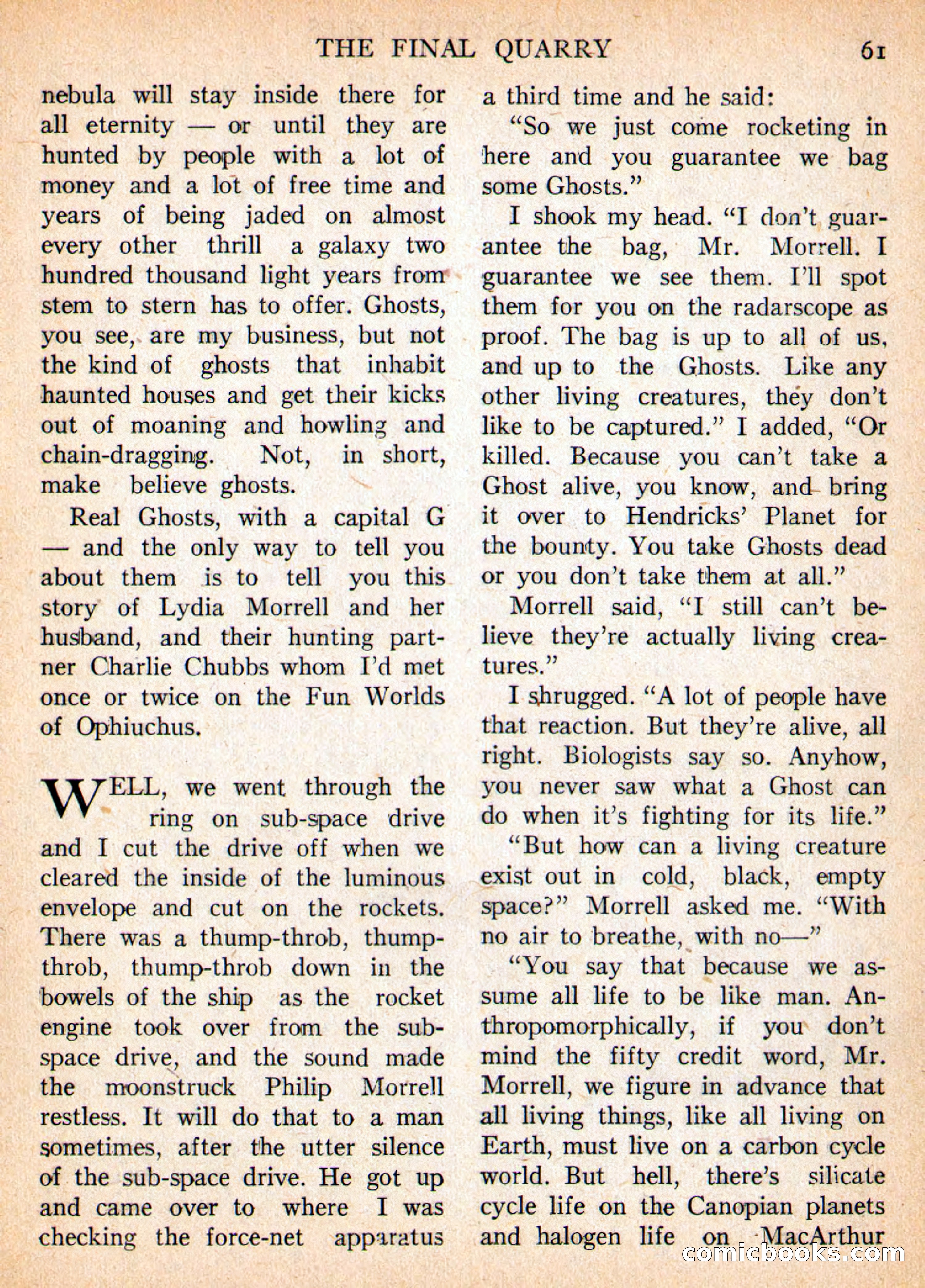 Imaginative Tales, May 1956 — page 61 of 132