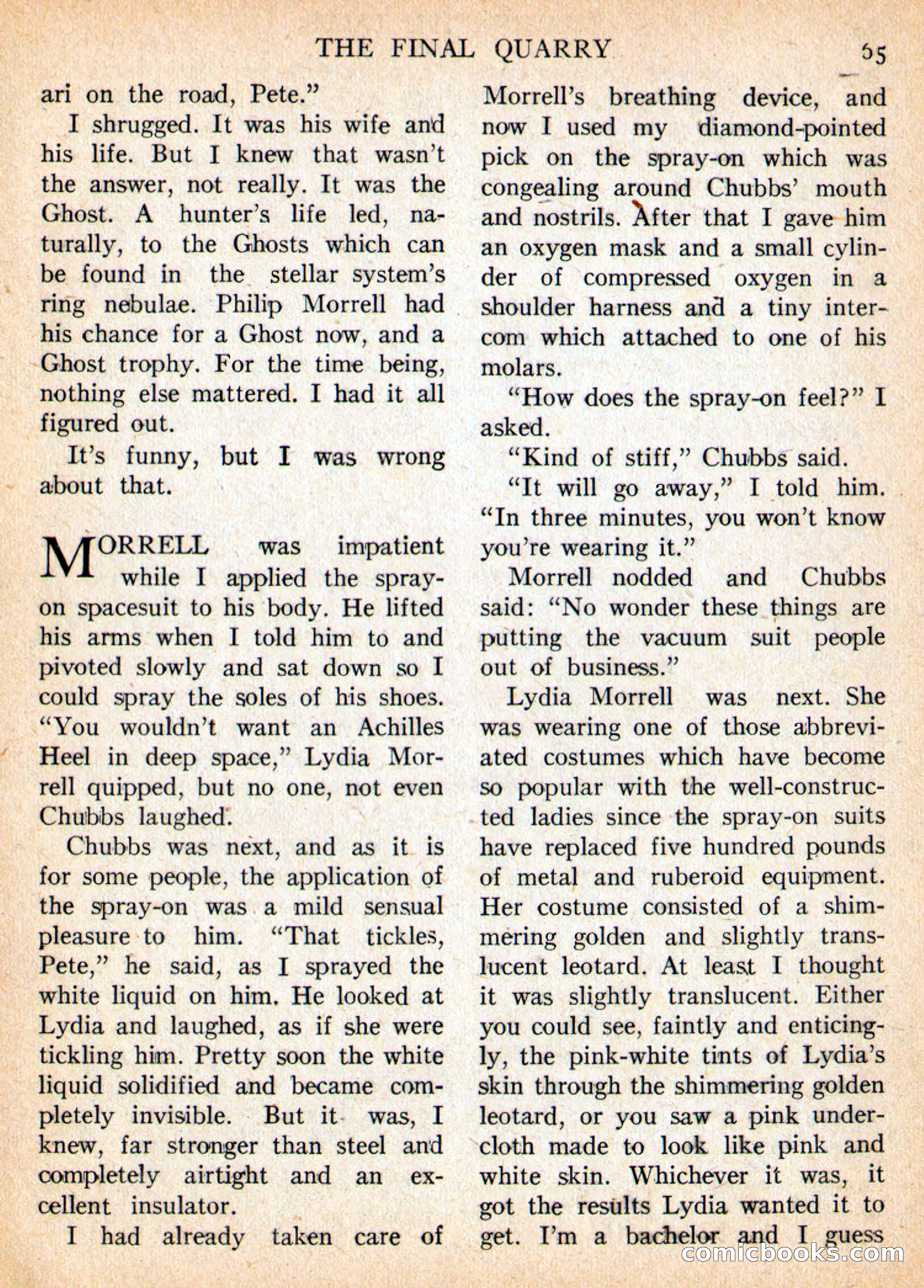 Imaginative Tales, May 1956 — page 65 of 132