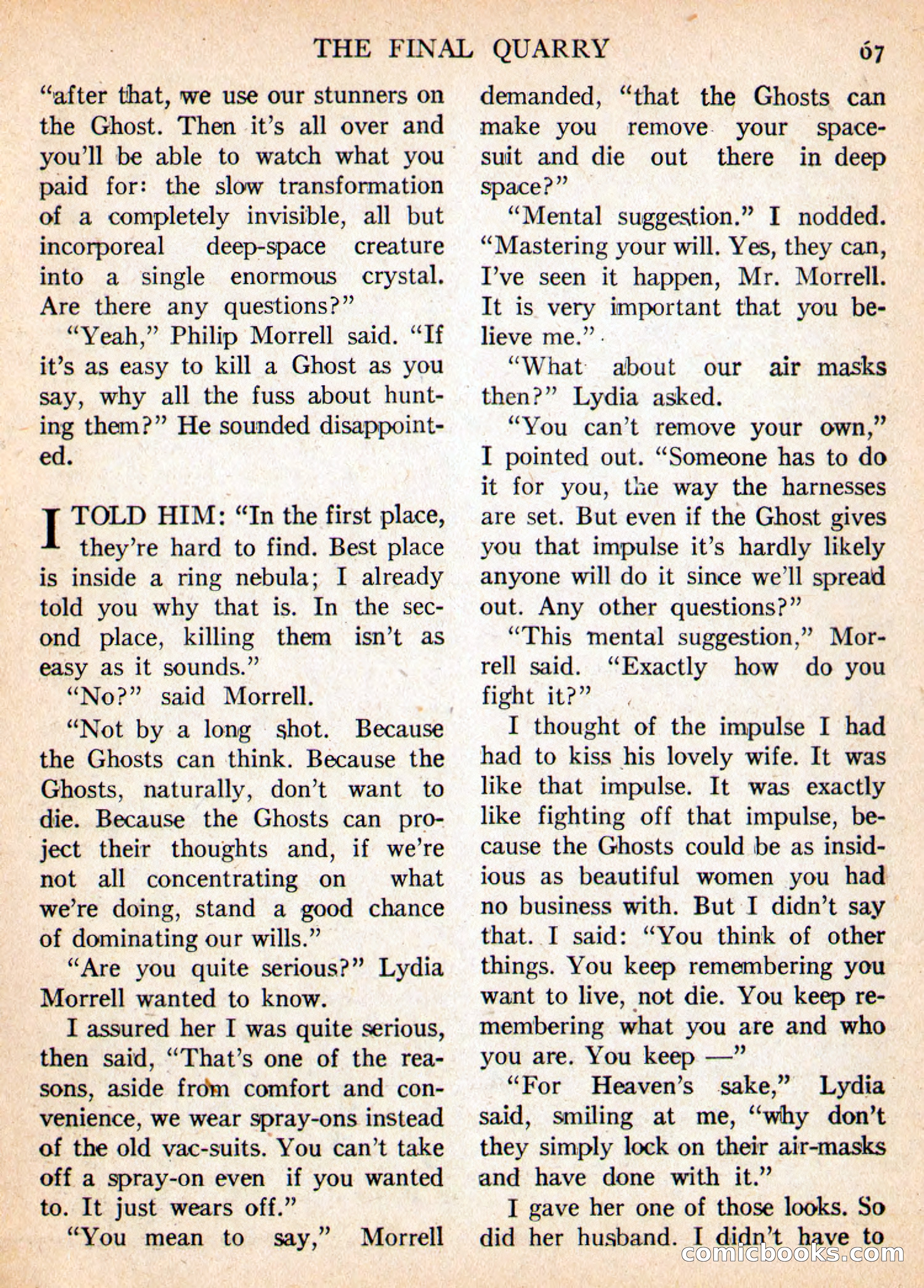 Imaginative Tales, May 1956 — page 67 of 132