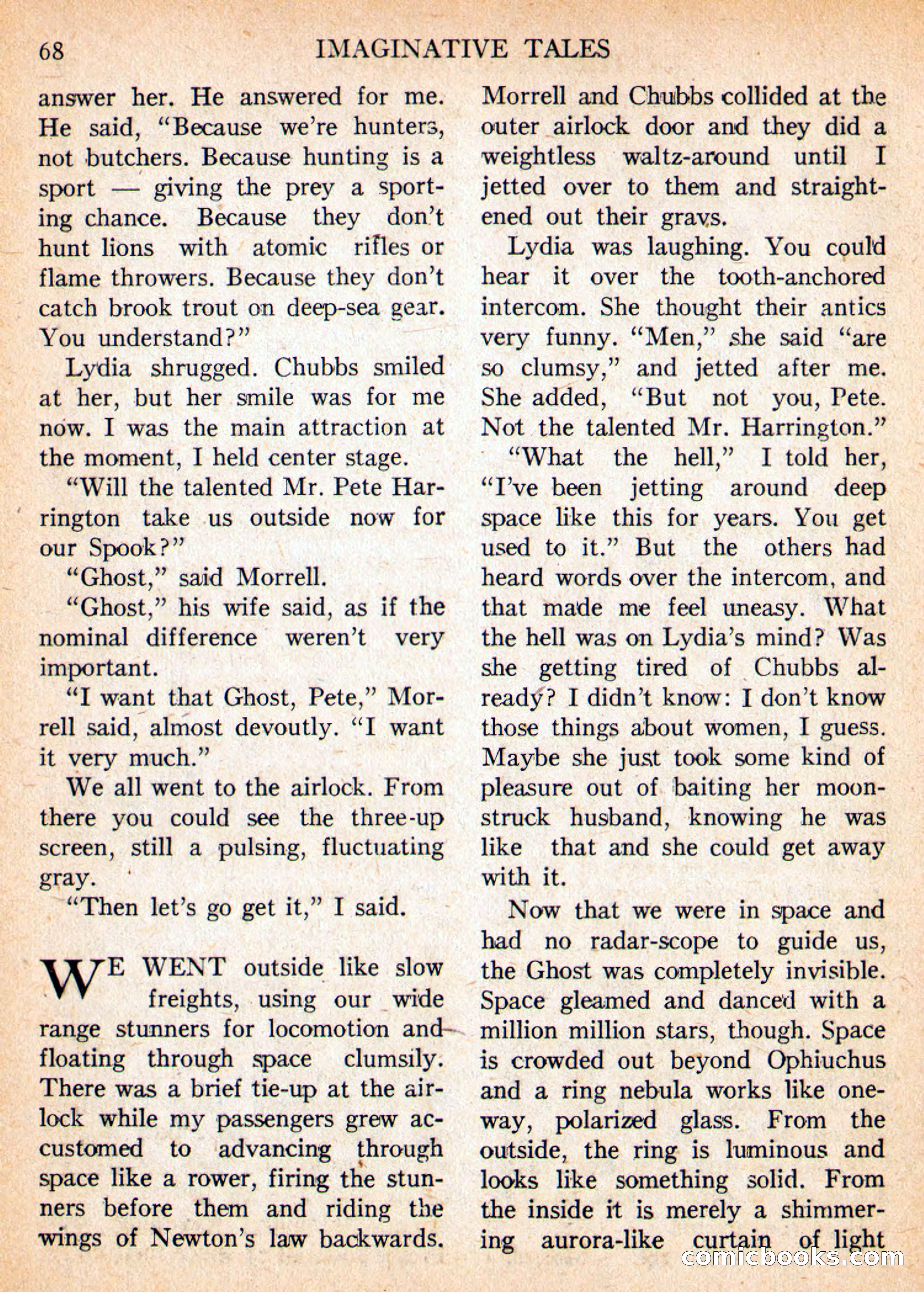 Imaginative Tales, May 1956 — page 68 of 132