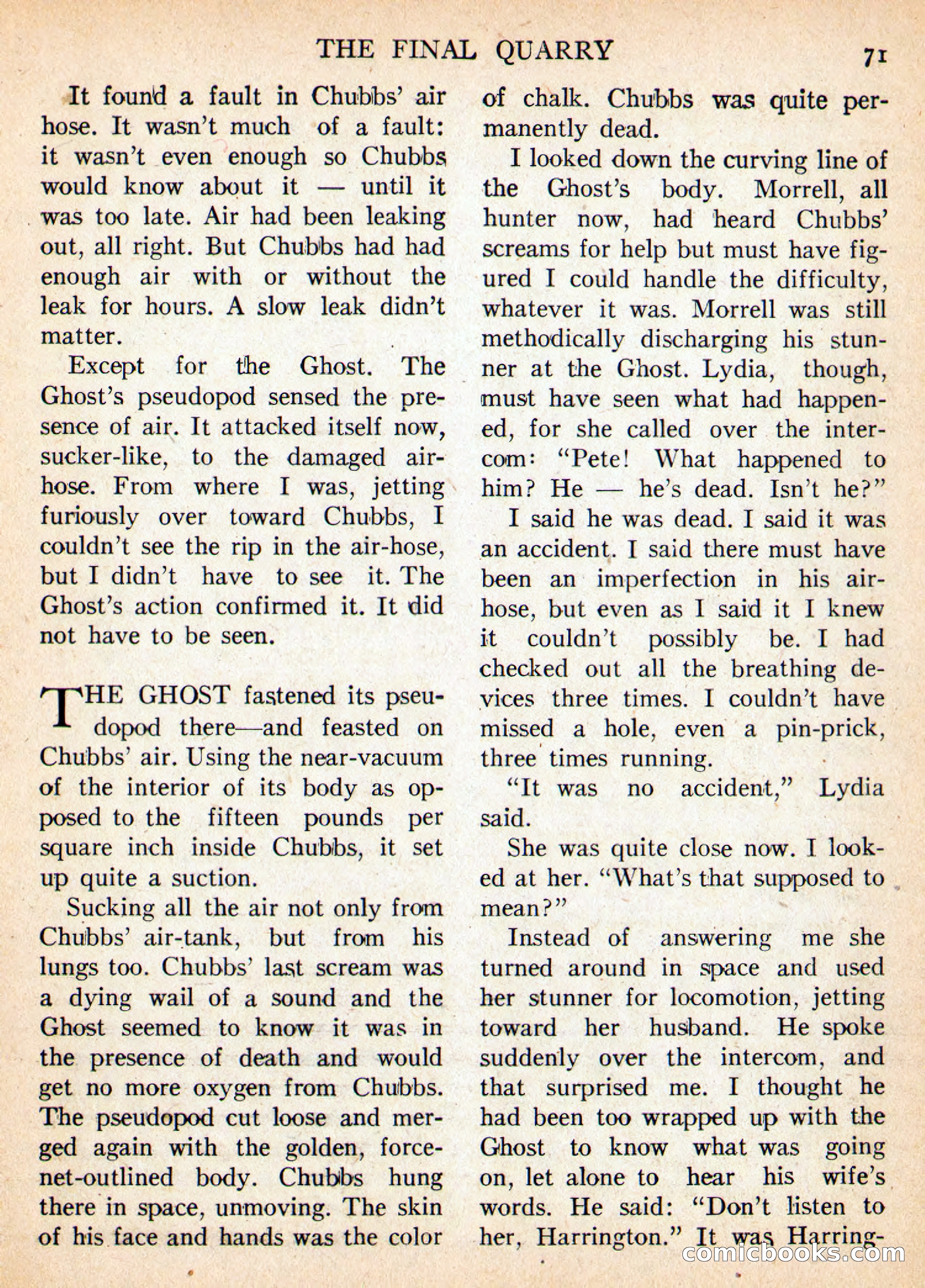 Imaginative Tales, May 1956 — page 71 of 132