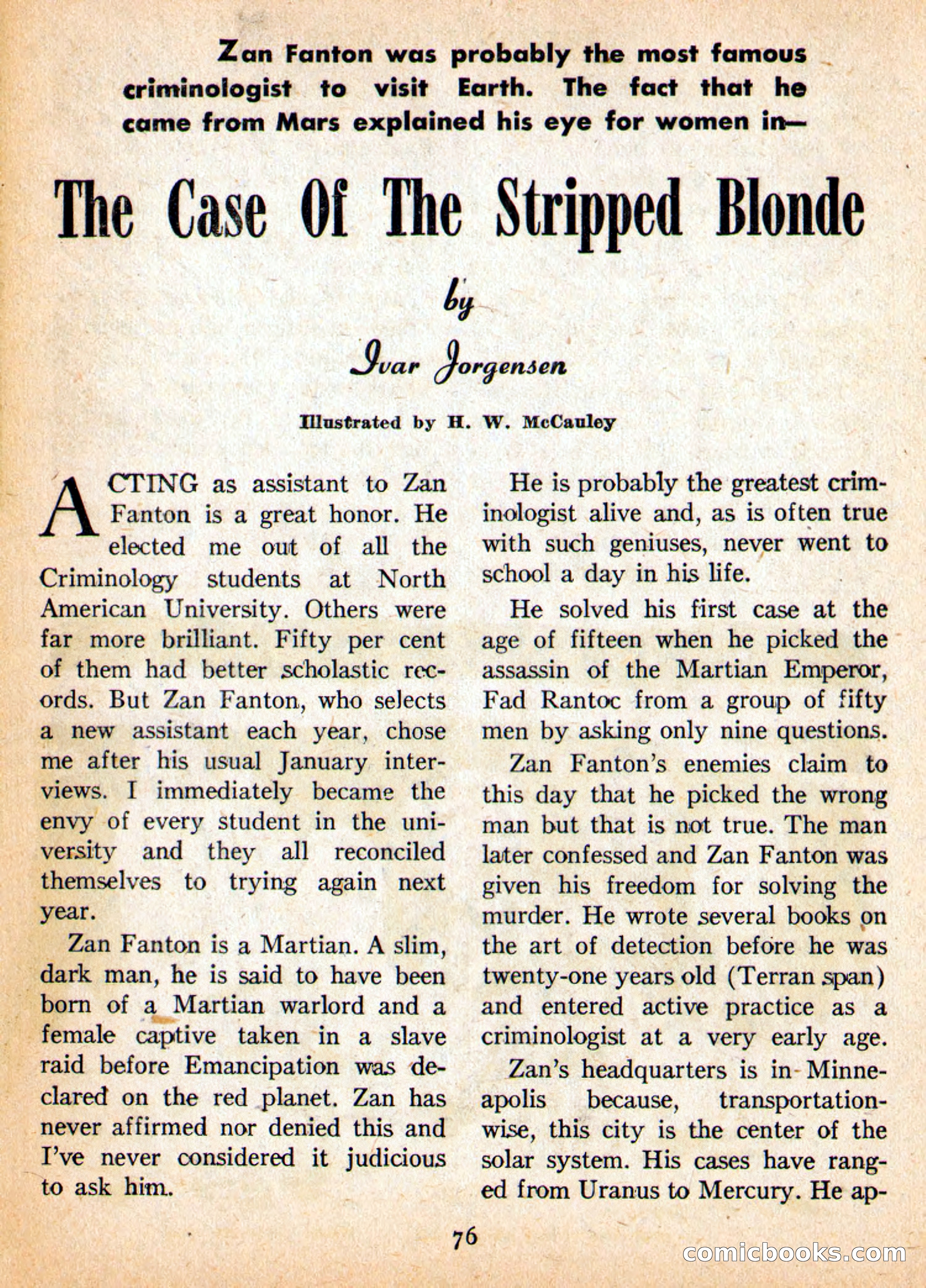 Imaginative Tales, May 1956 — page 76 of 132