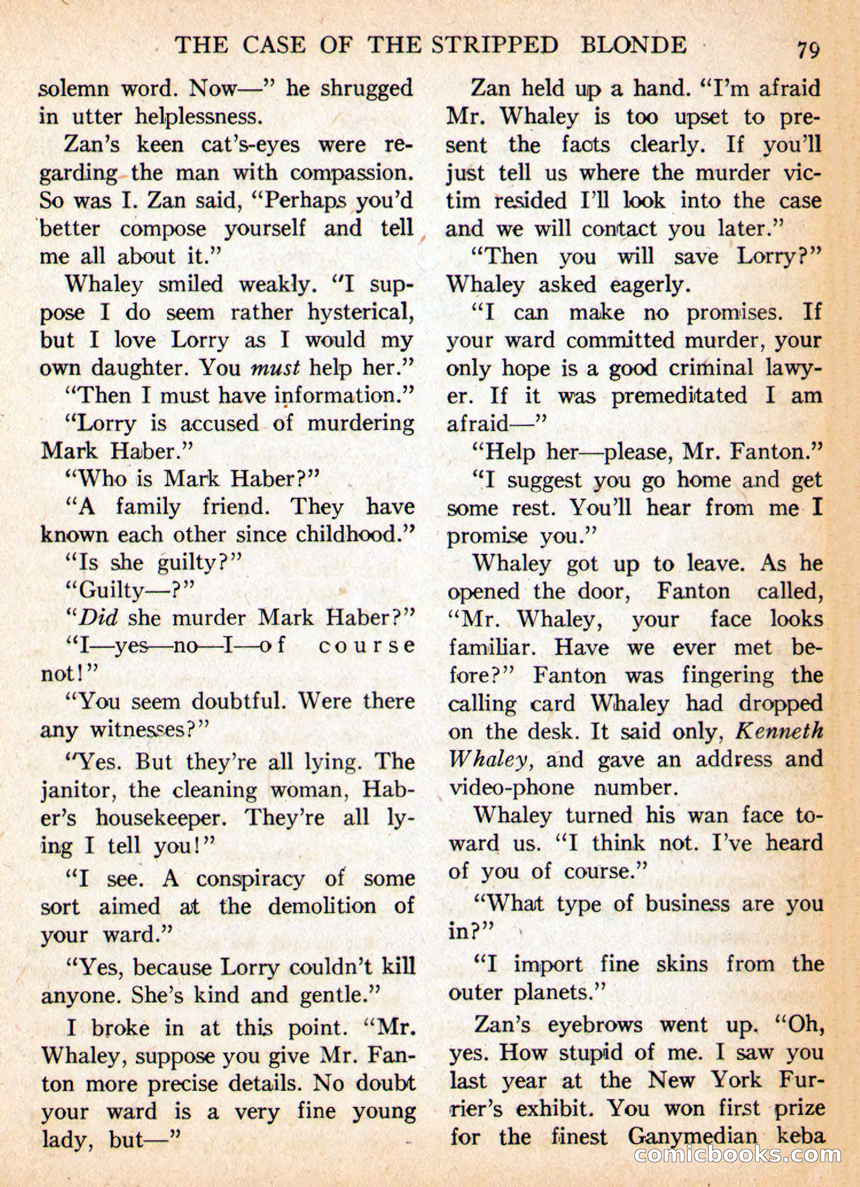 Imaginative Tales, May 1956 — page 79 of 132