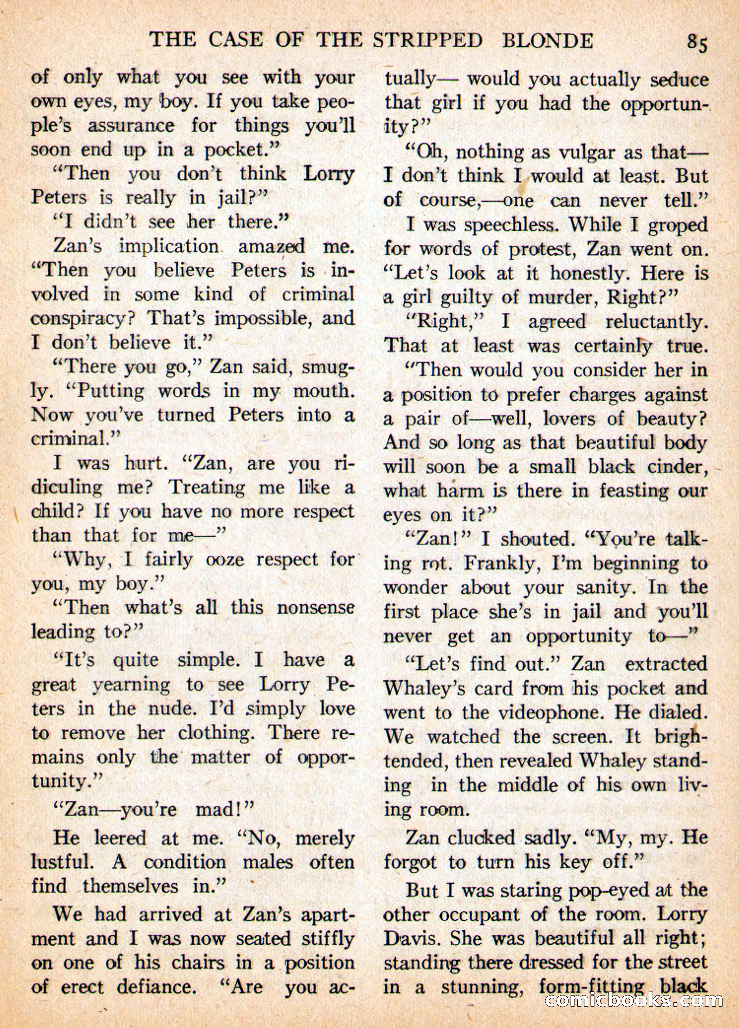 Imaginative Tales, May 1956 — page 85 of 132