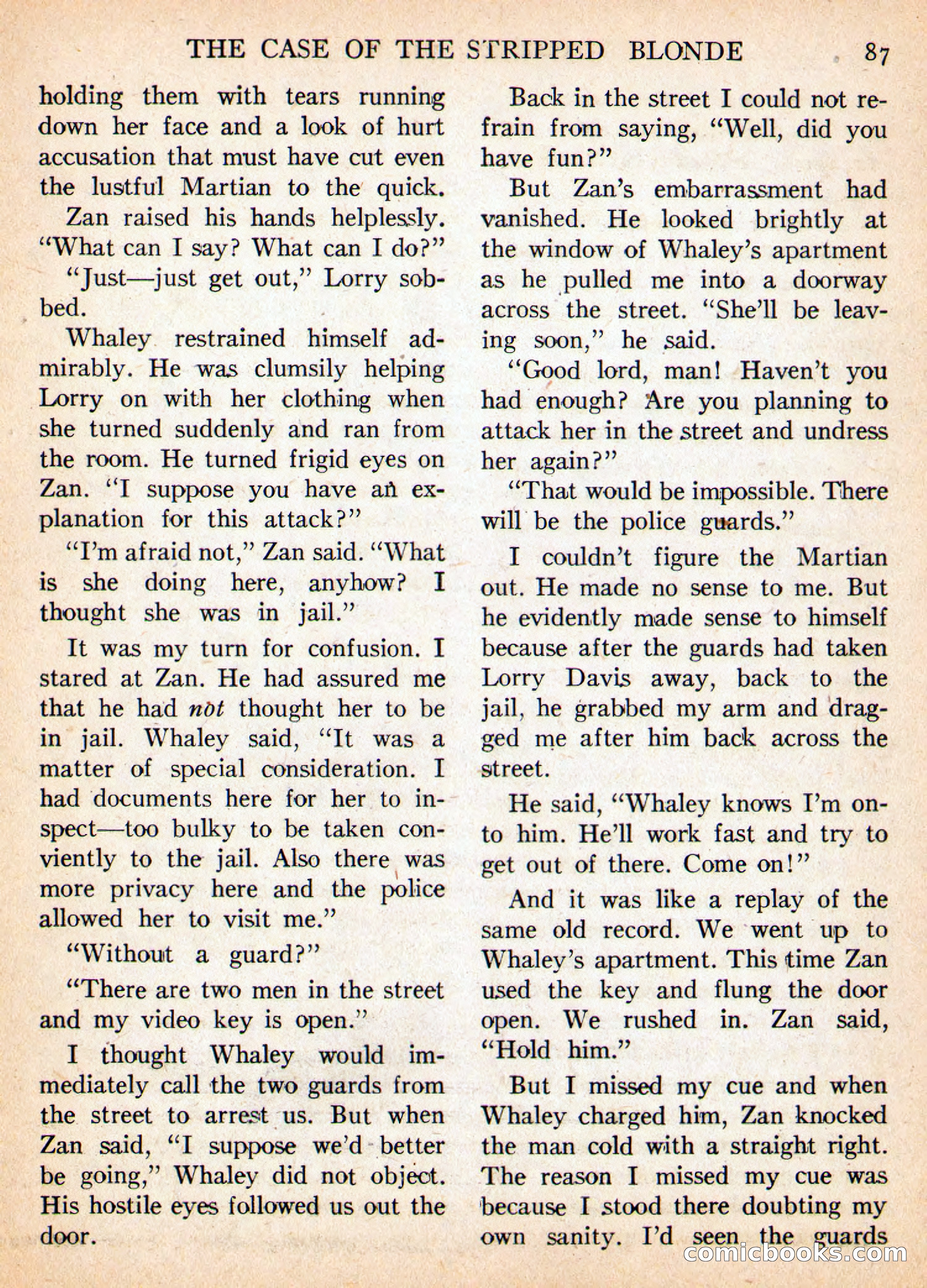 Imaginative Tales, May 1956 — page 87 of 132