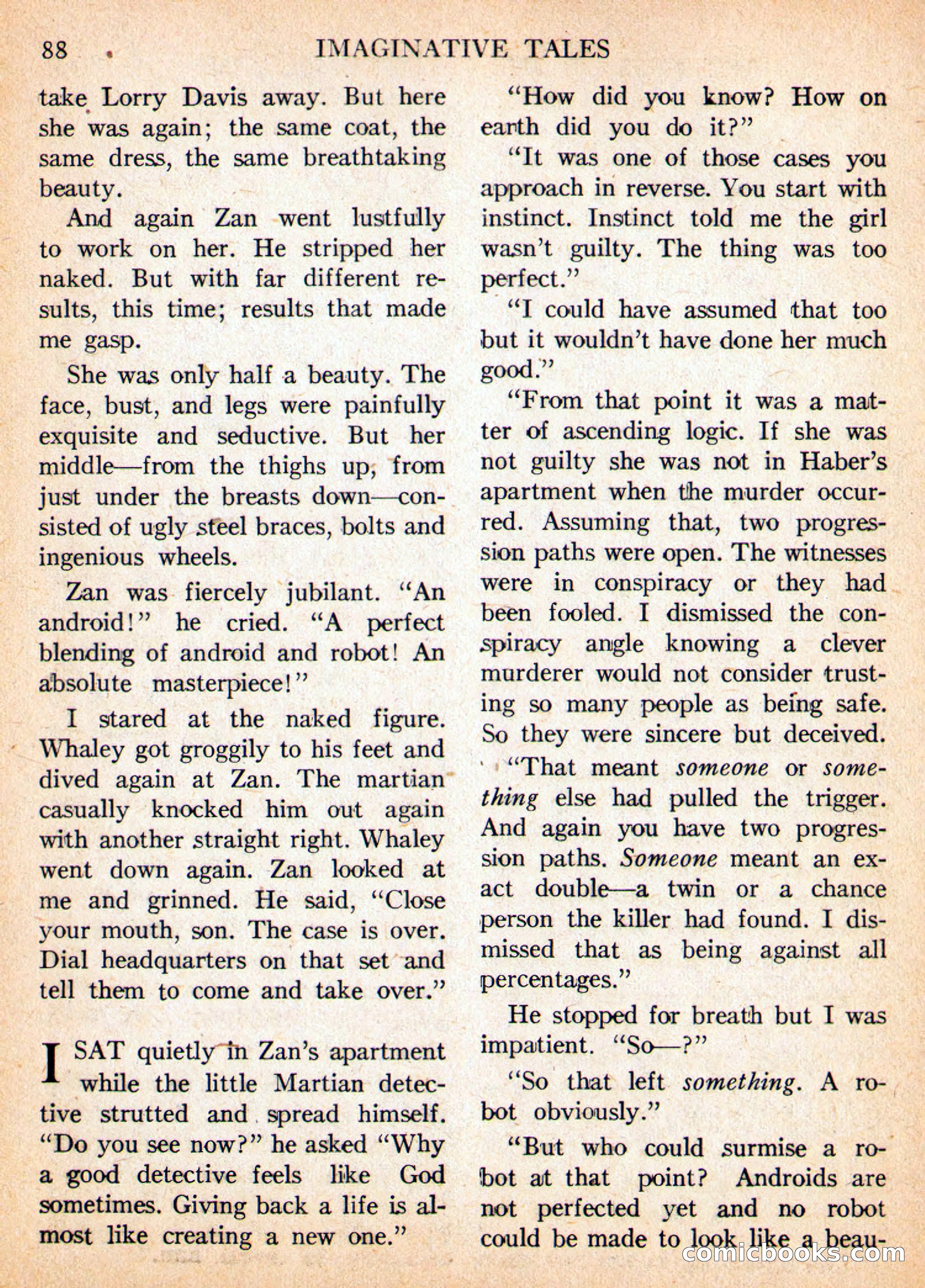 Imaginative Tales, May 1956 — page 88 of 132