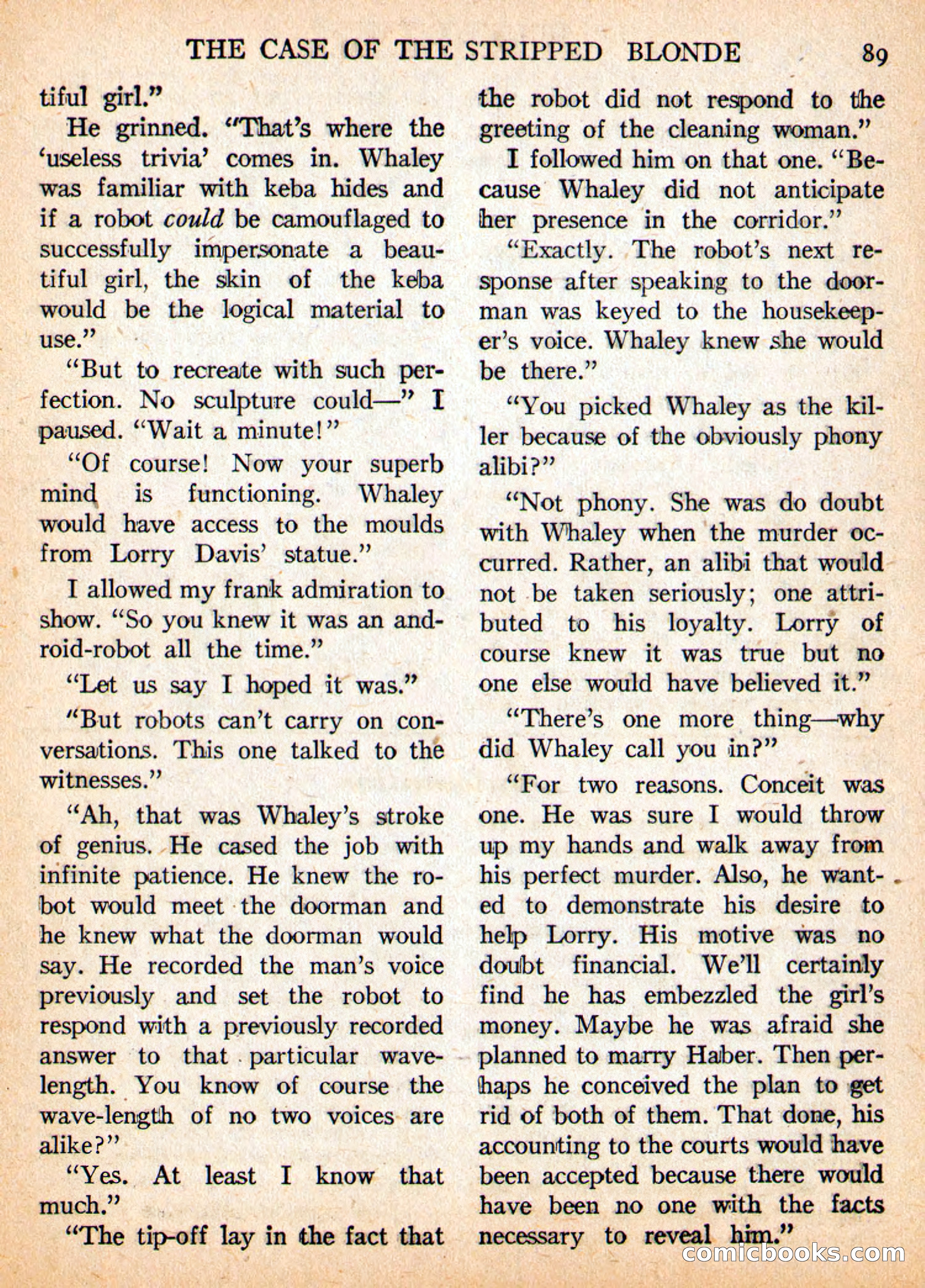 Imaginative Tales, May 1956 — page 89 of 132