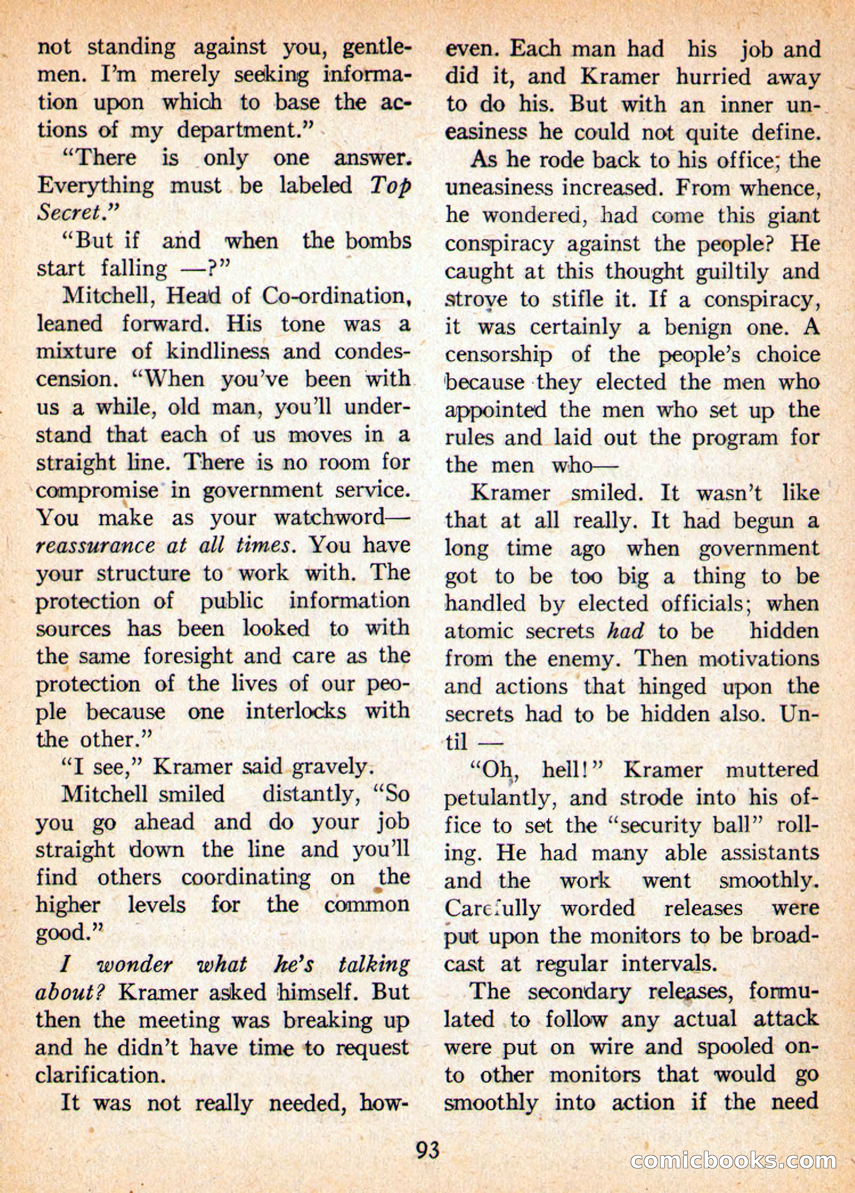 Imaginative Tales, May 1956 — page 93 of 132