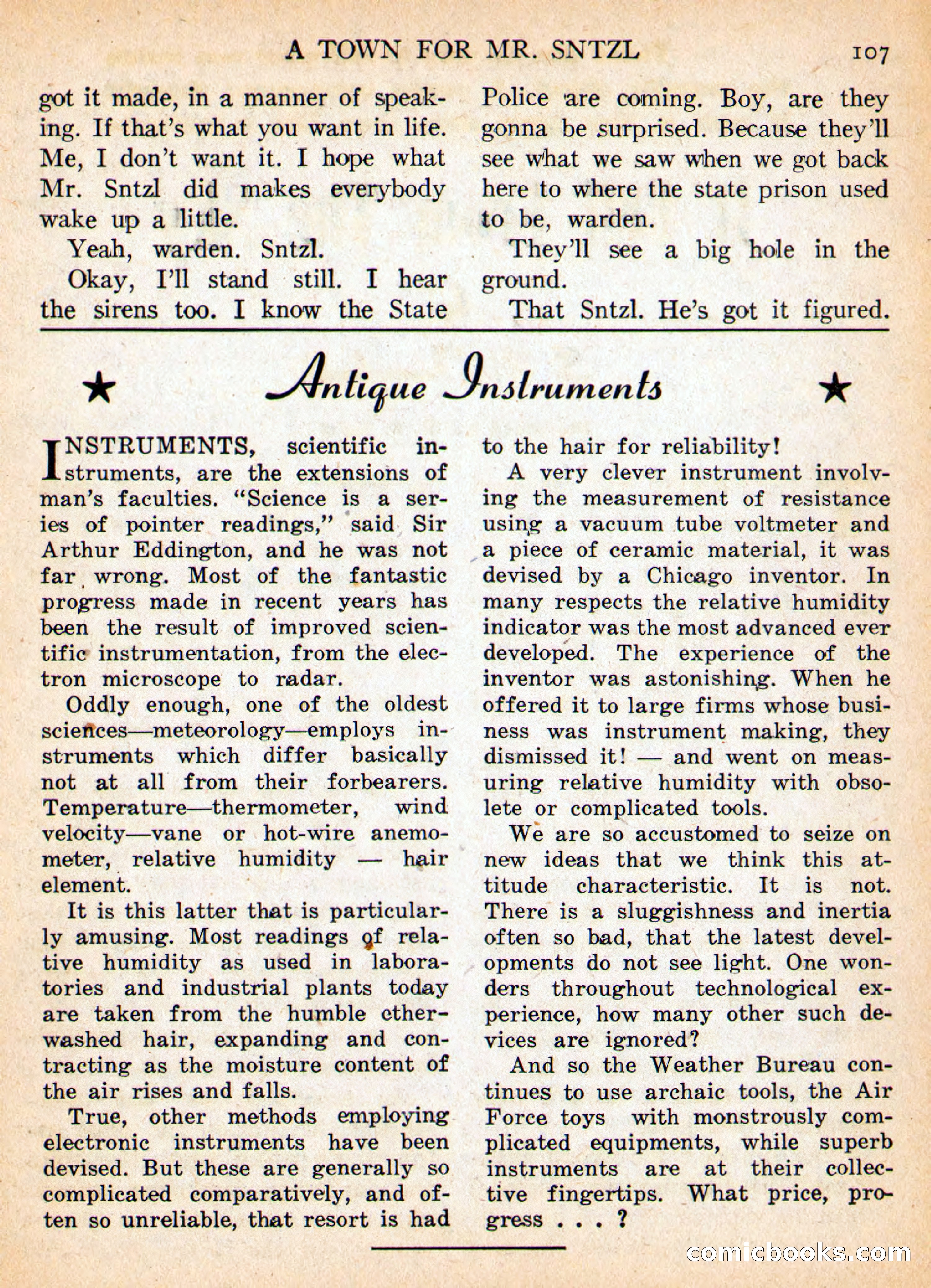 Imaginative Tales, May 1956 — page 107 of 132
