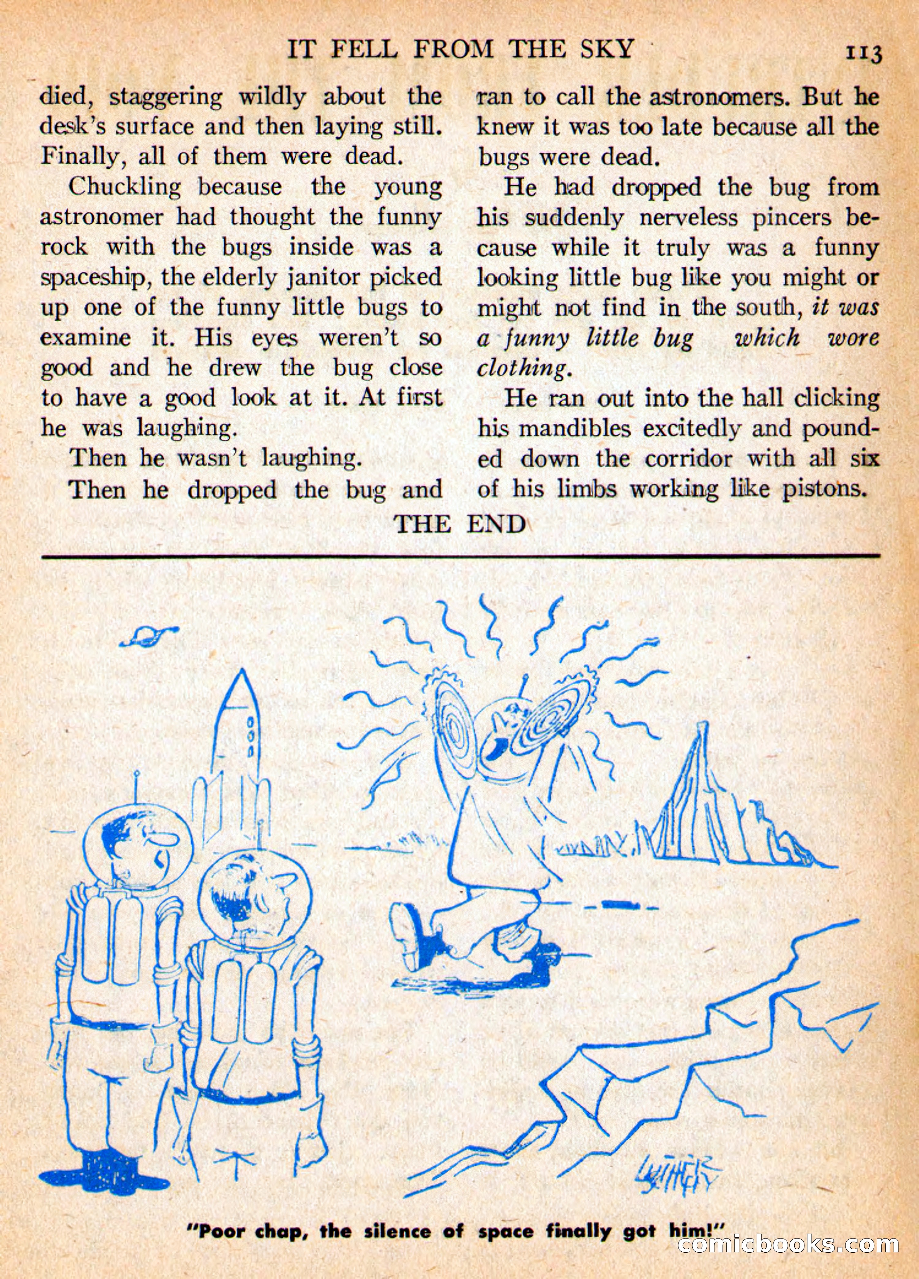 Imaginative Tales, May 1956 — page 113 of 132