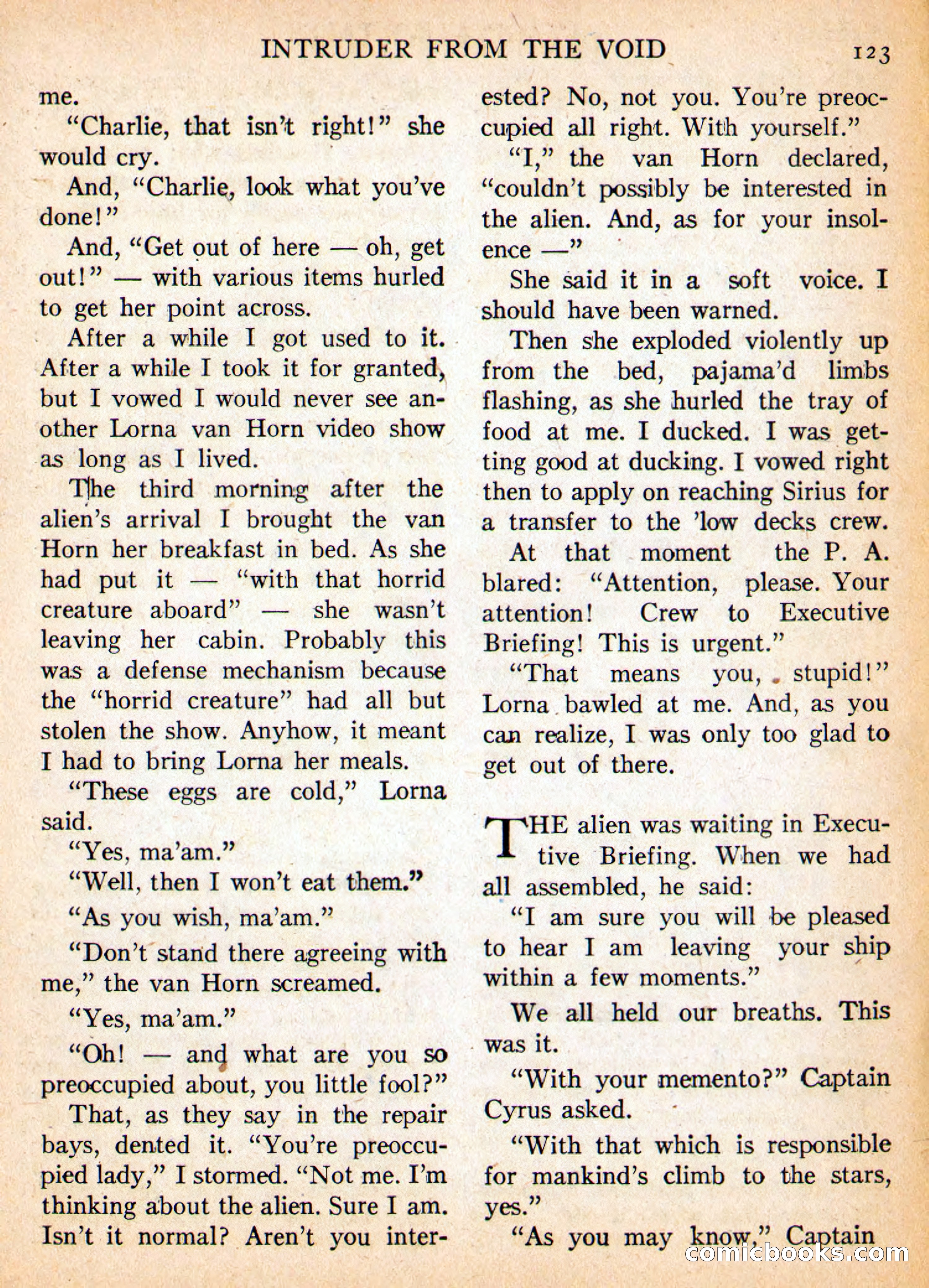 Imaginative Tales, May 1956 — page 123 of 132