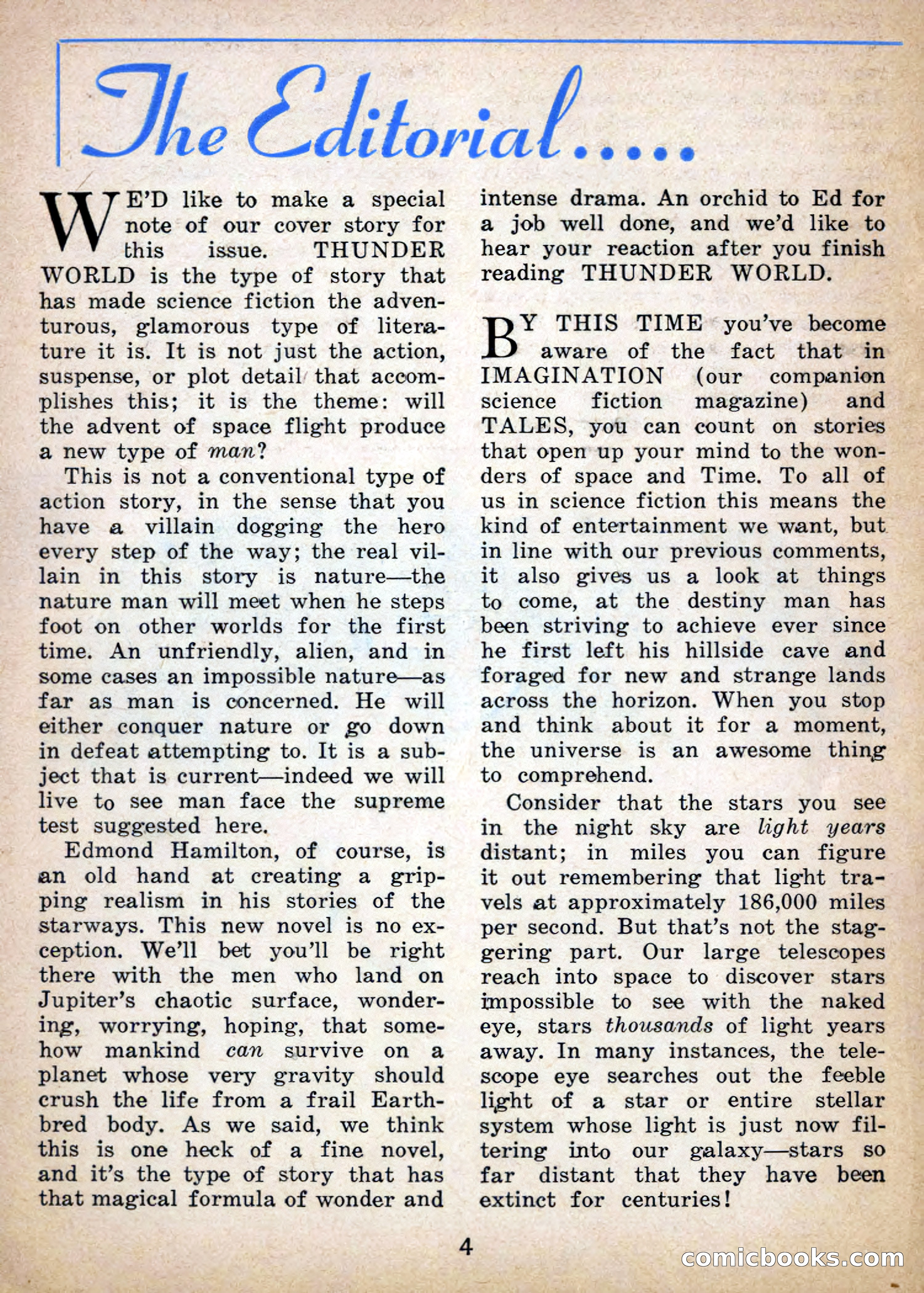 Imaginative Tales, July 1956 — page 4 of 132