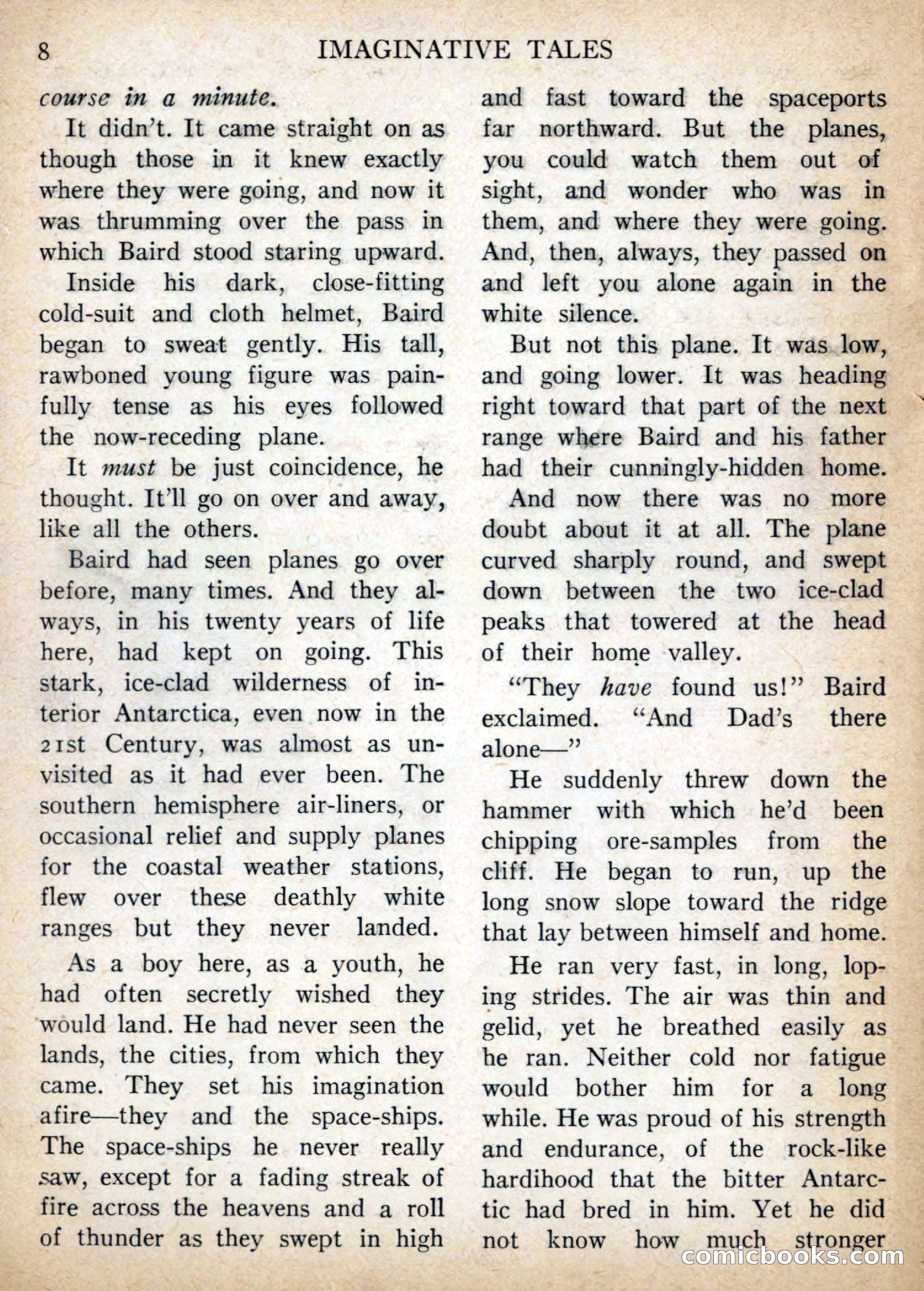 Imaginative Tales, July 1956 — page 8 of 132