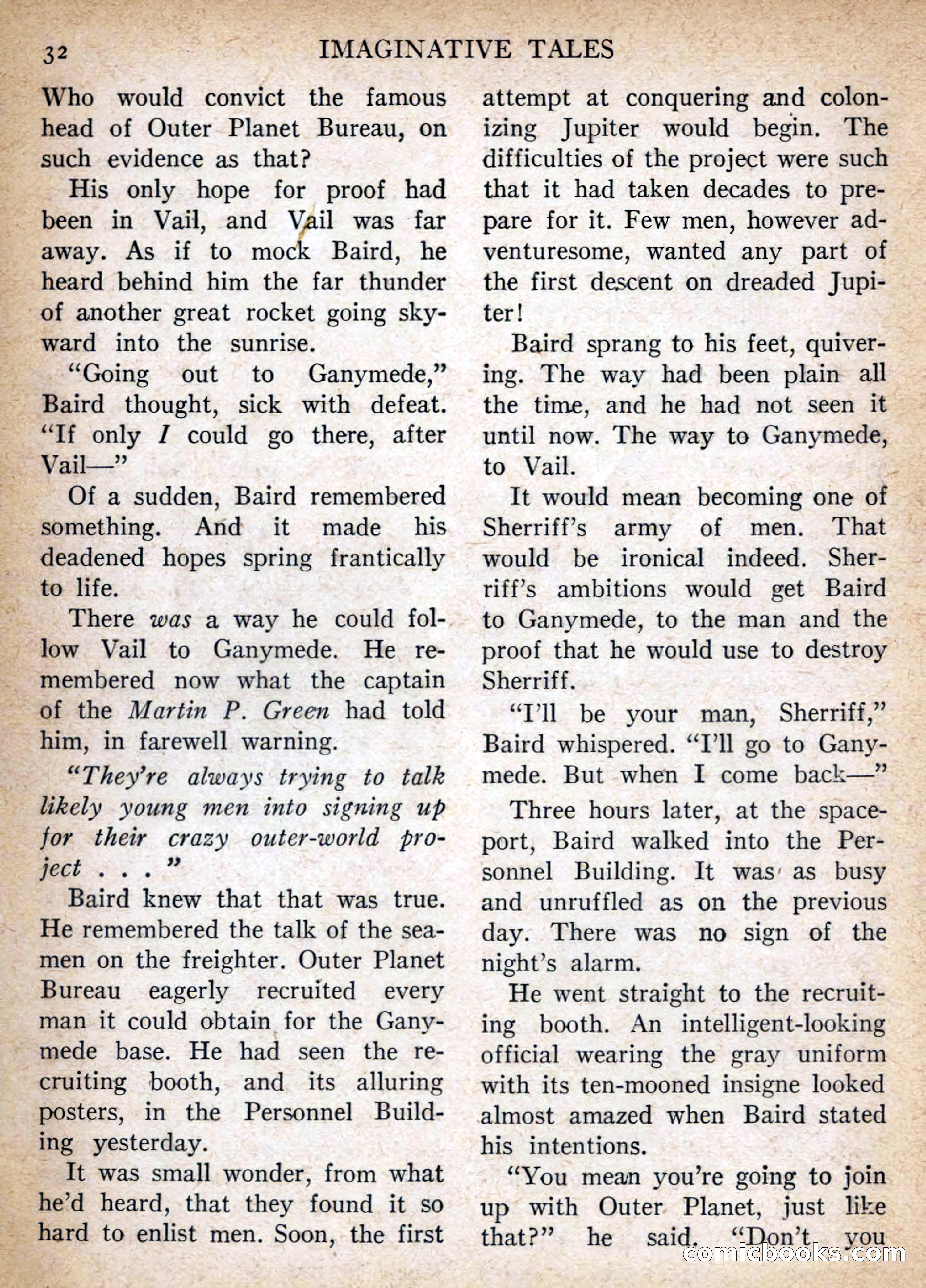 Imaginative Tales, July 1956 — page 32 of 132