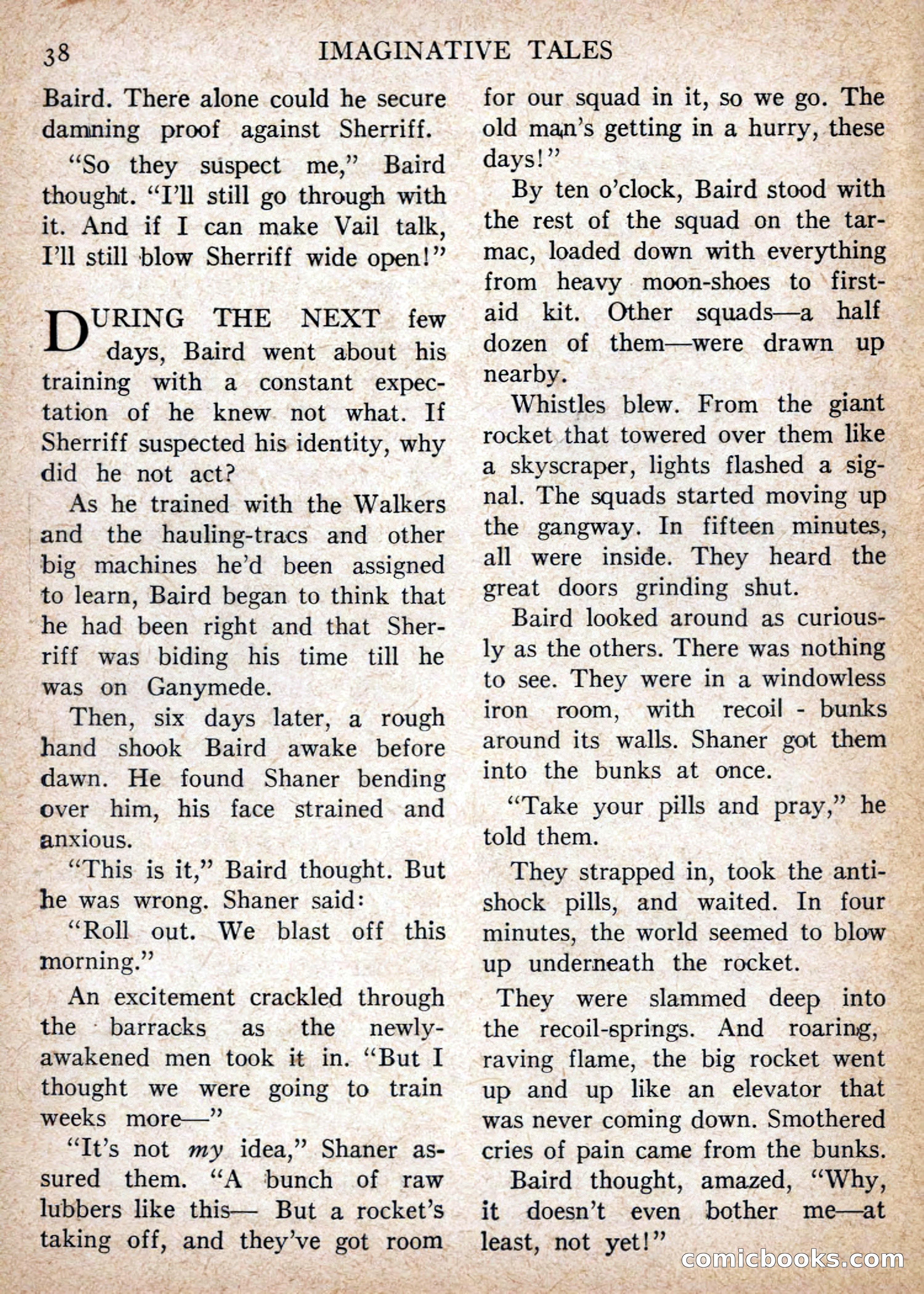 Imaginative Tales, July 1956 — page 38 of 132