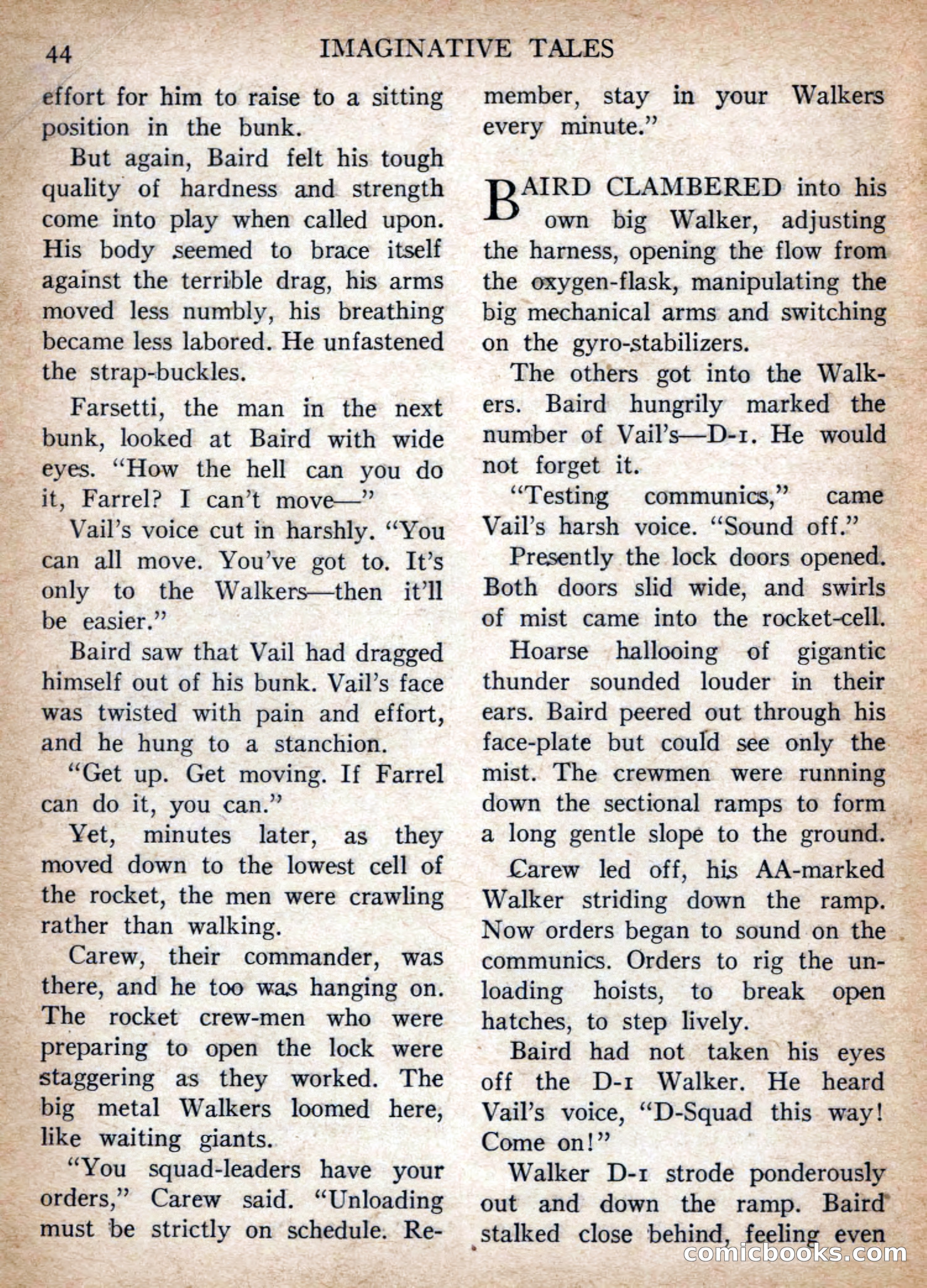 Imaginative Tales, July 1956 — page 44 of 132