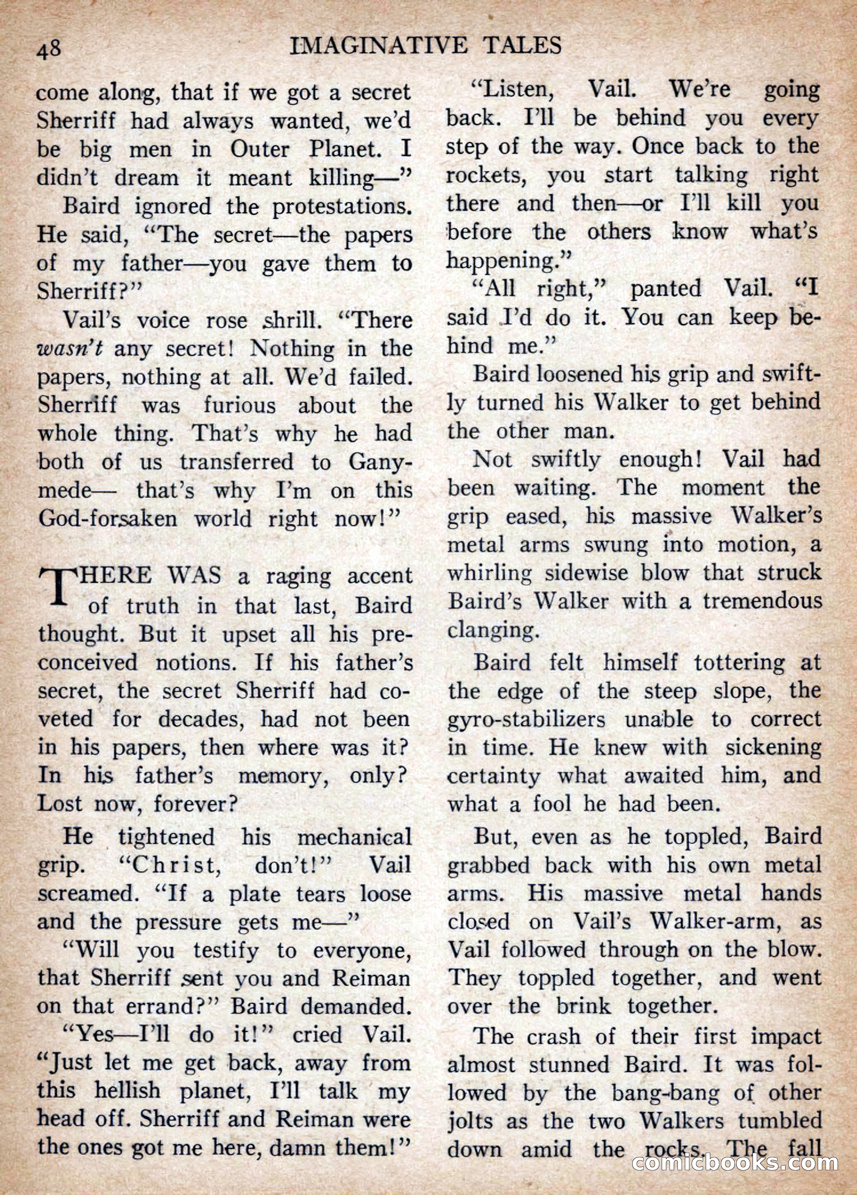 Imaginative Tales, July 1956 — page 48 of 132