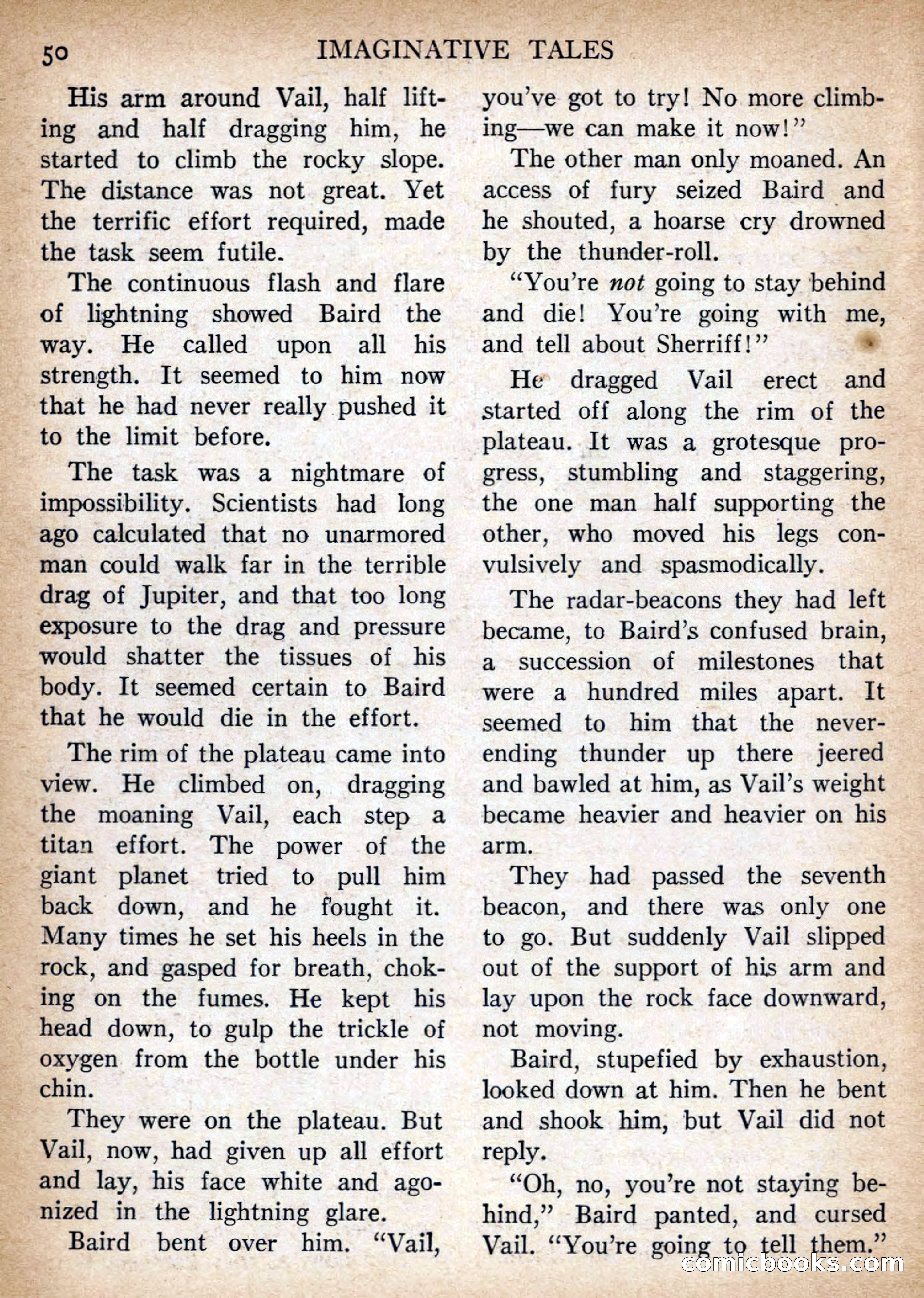 Imaginative Tales, July 1956 — page 50 of 132