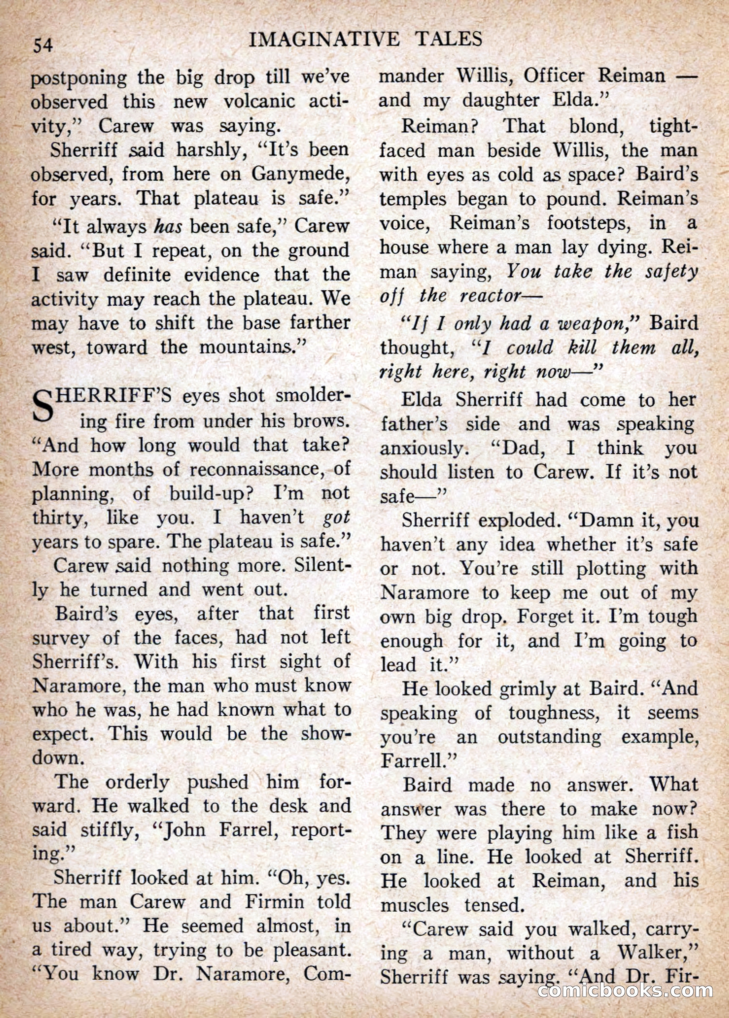 Imaginative Tales, July 1956 — page 54 of 132