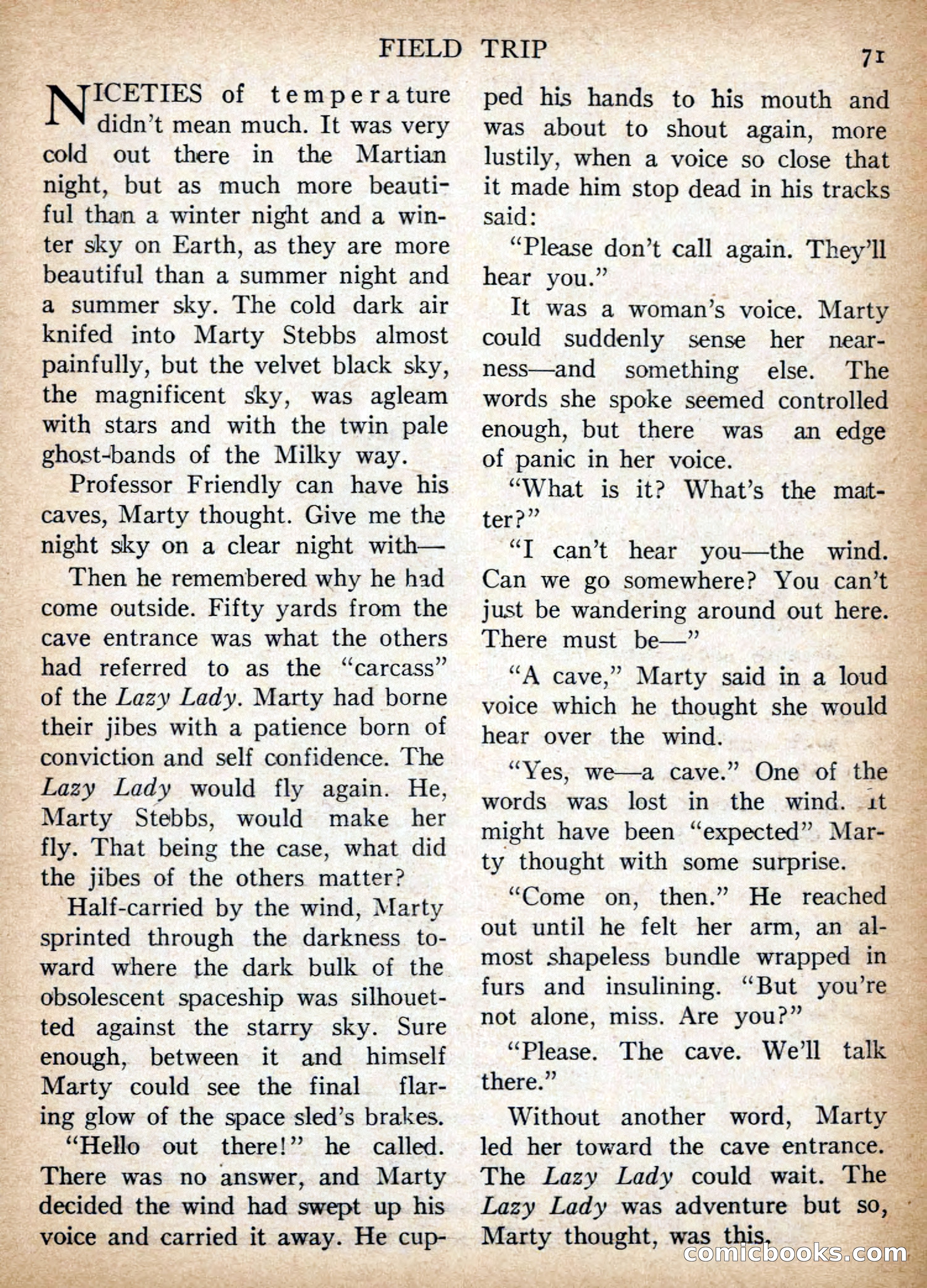 Imaginative Tales, July 1956 — page 71 of 132