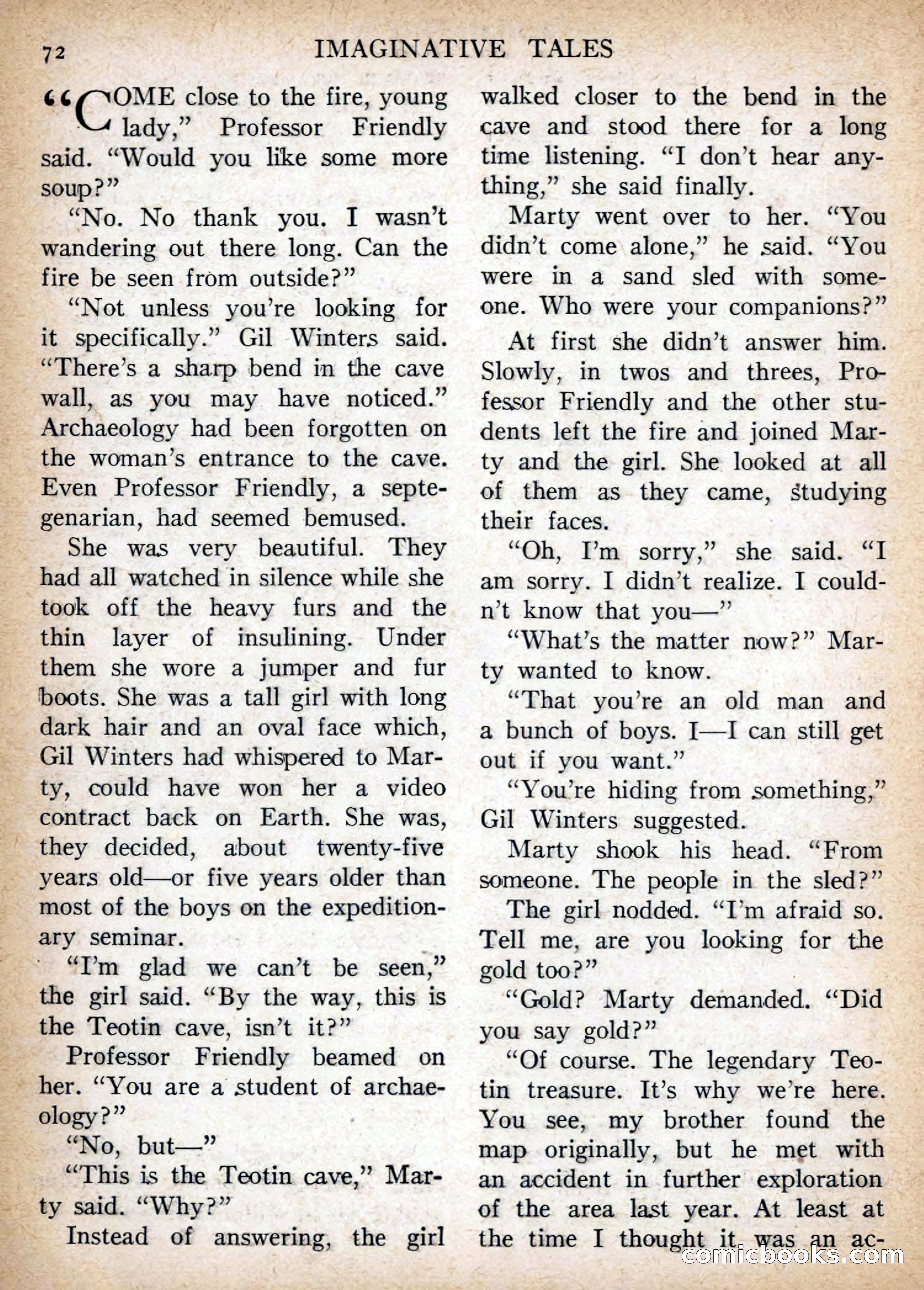 Imaginative Tales, July 1956 — page 72 of 132