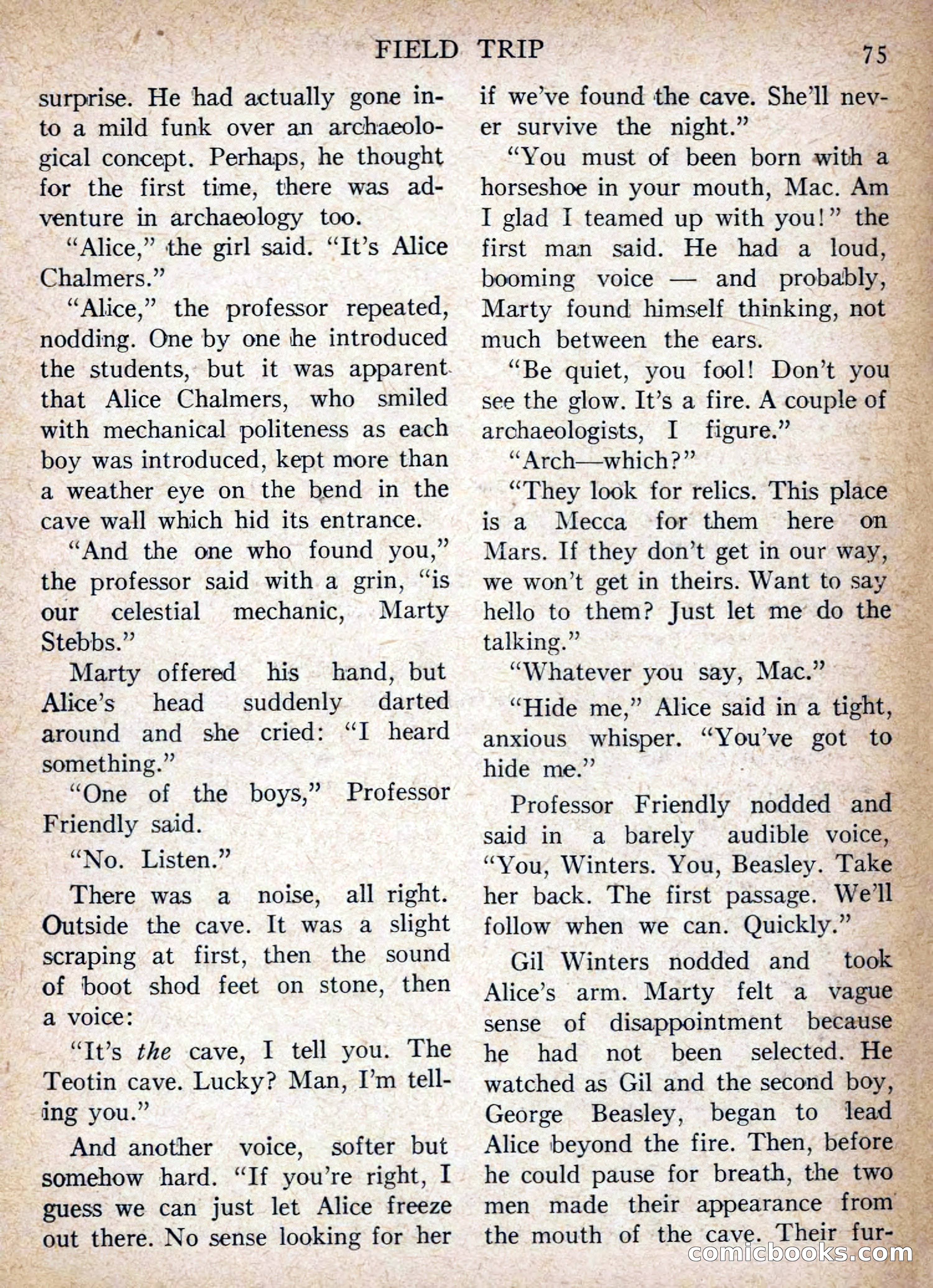 Imaginative Tales, July 1956 — page 75 of 132