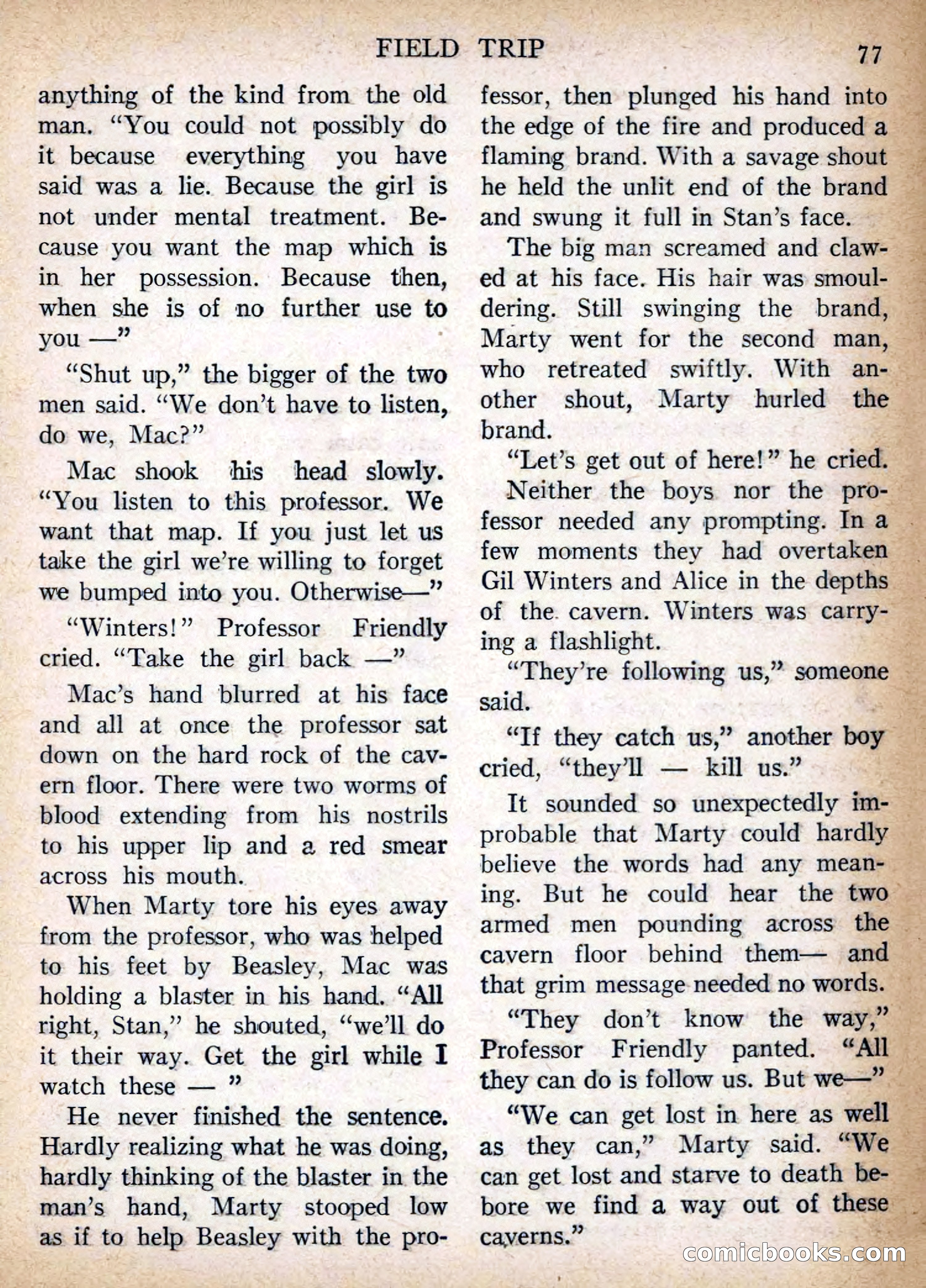 Imaginative Tales, July 1956 — page 77 of 132