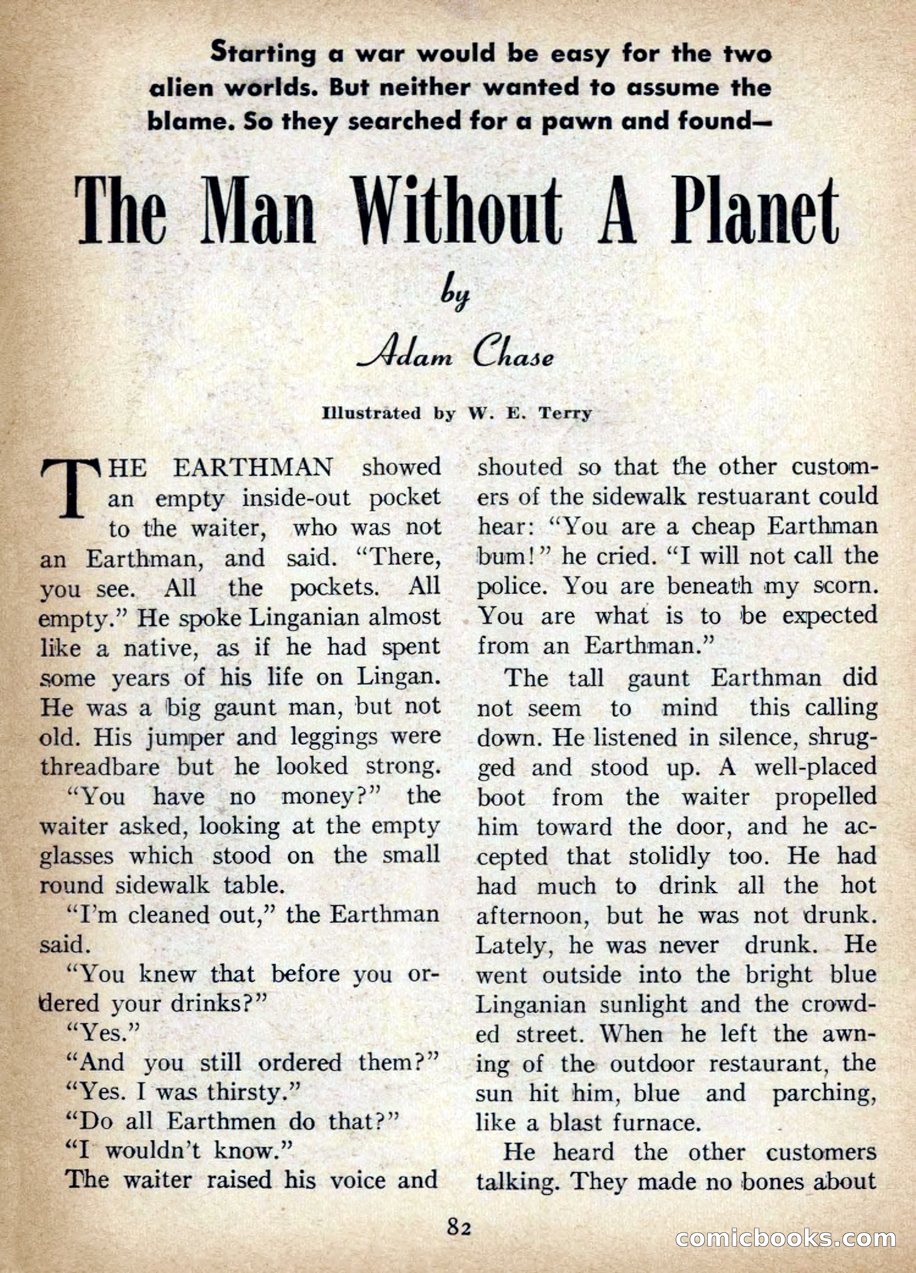 Imaginative Tales, July 1956 — page 82 of 132