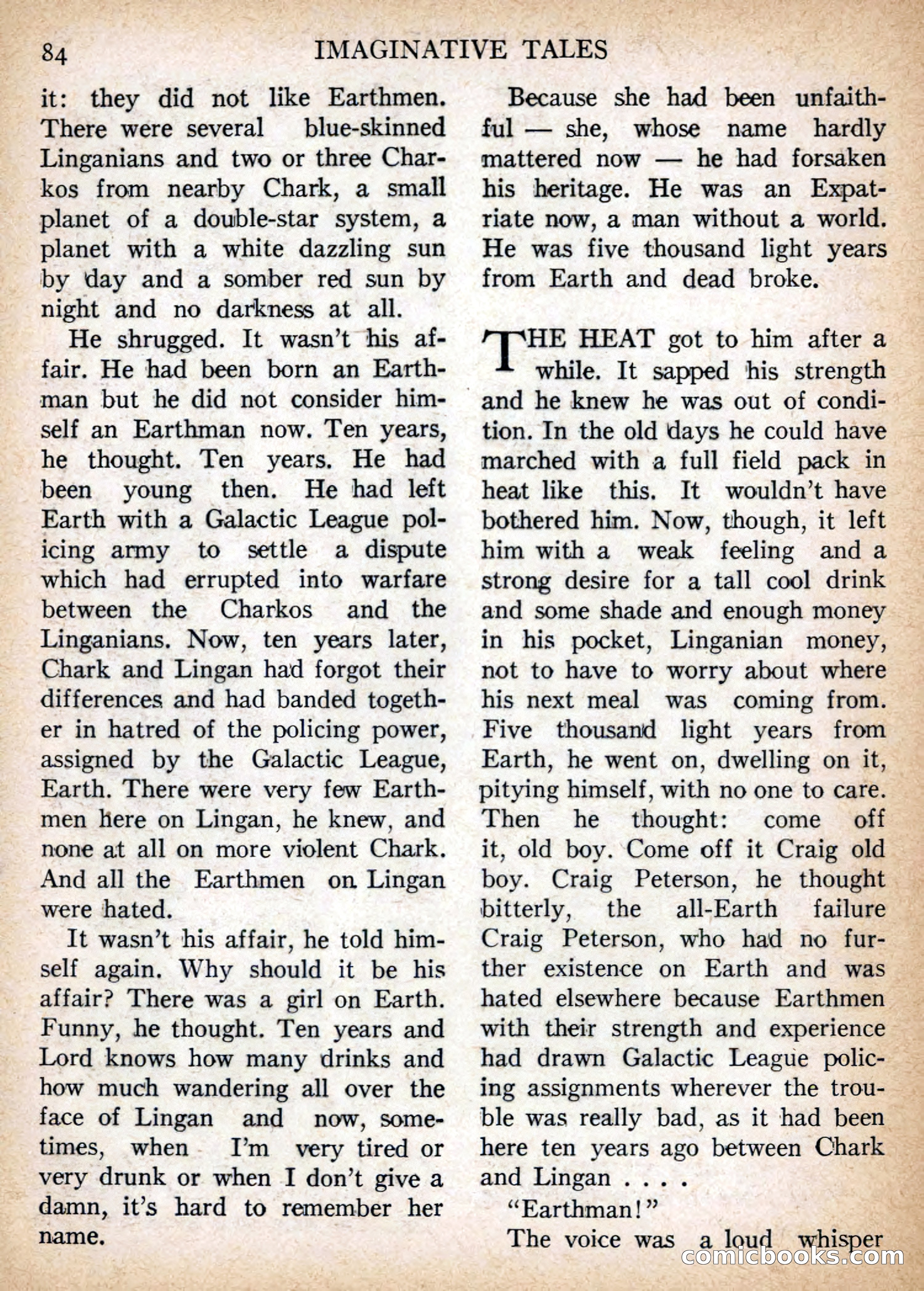 Imaginative Tales, July 1956 — page 84 of 132