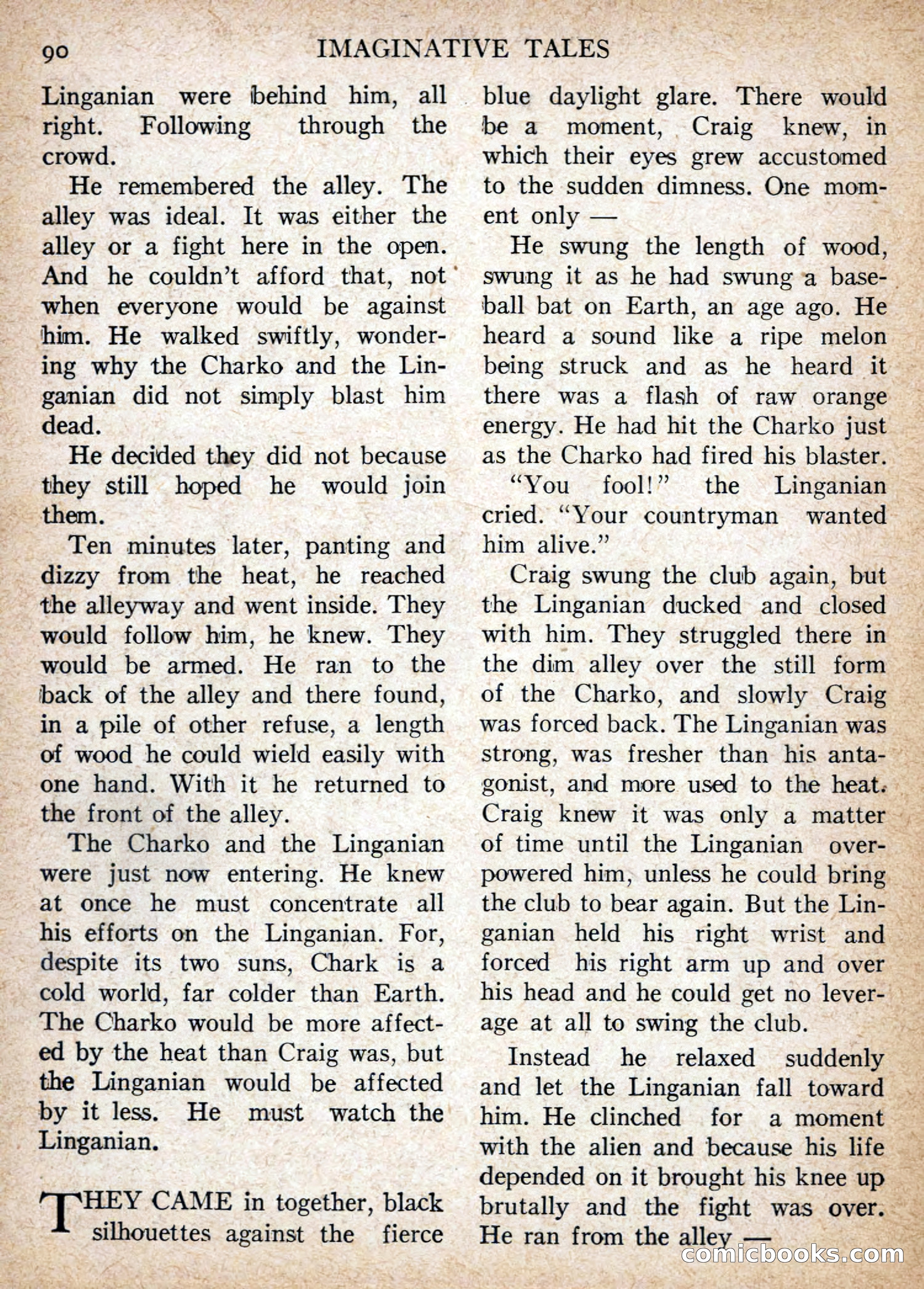 Imaginative Tales, July 1956 — page 90 of 132