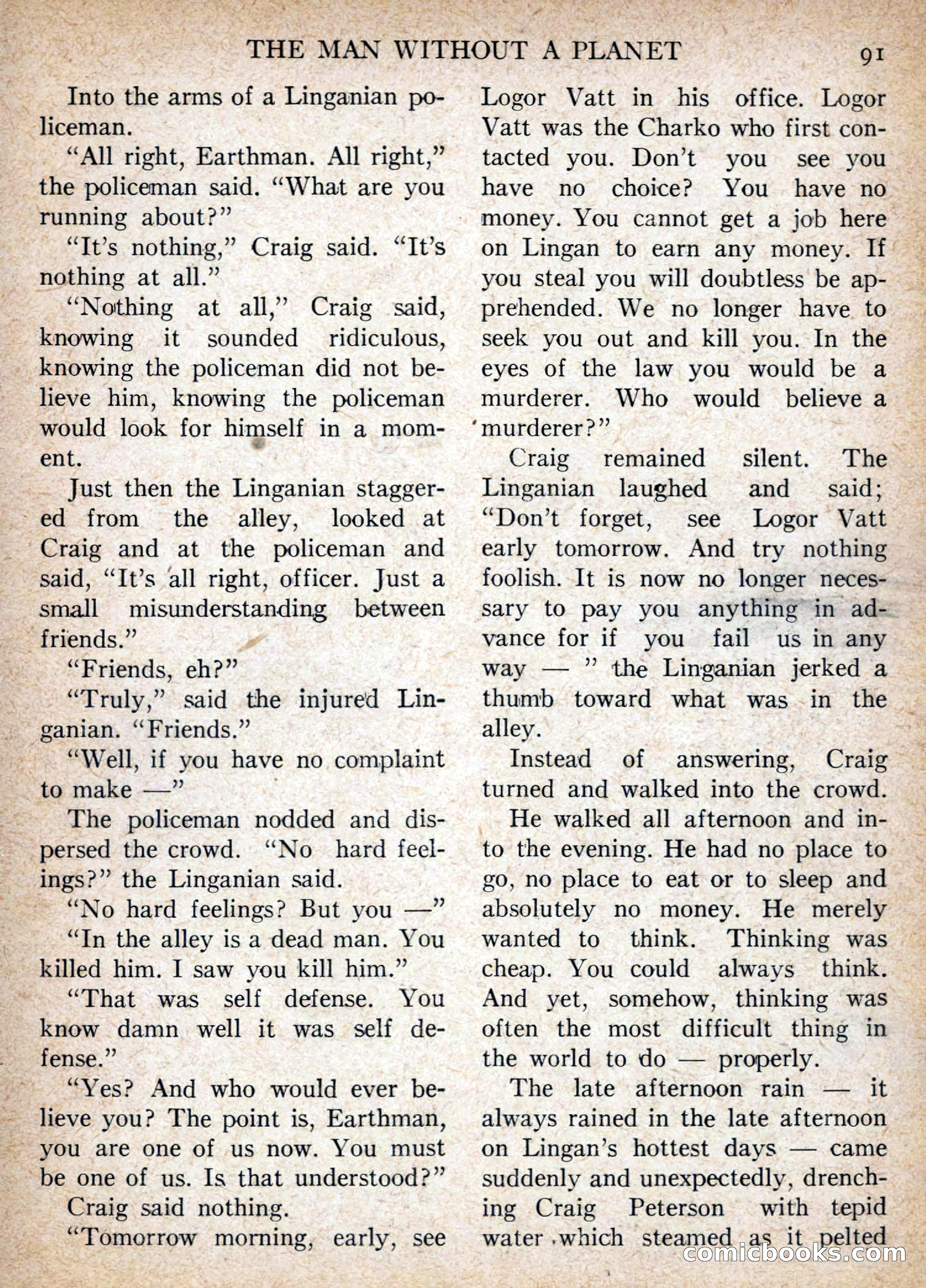 Imaginative Tales, July 1956 — page 91 of 132