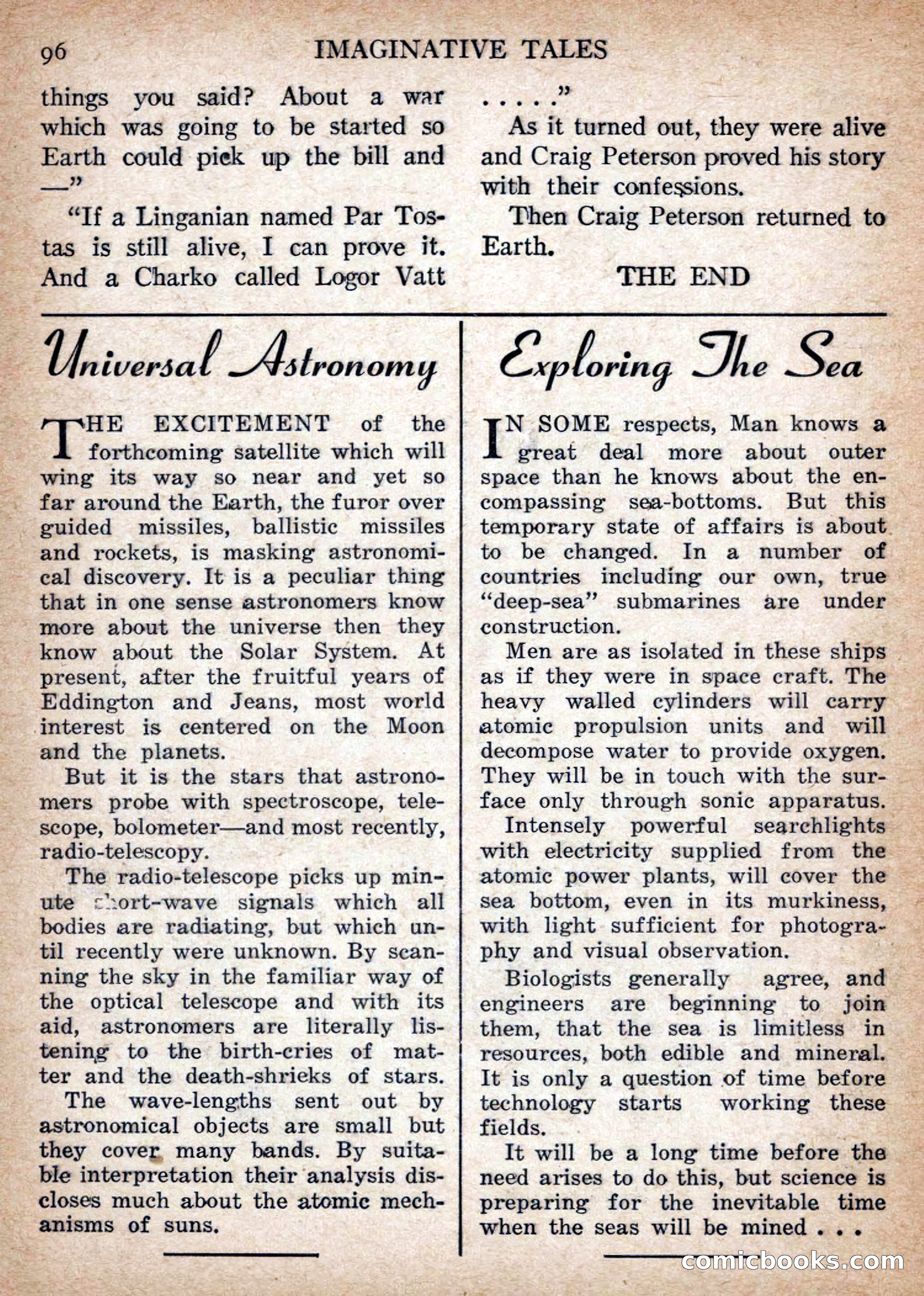 Imaginative Tales, July 1956 — page 96 of 132