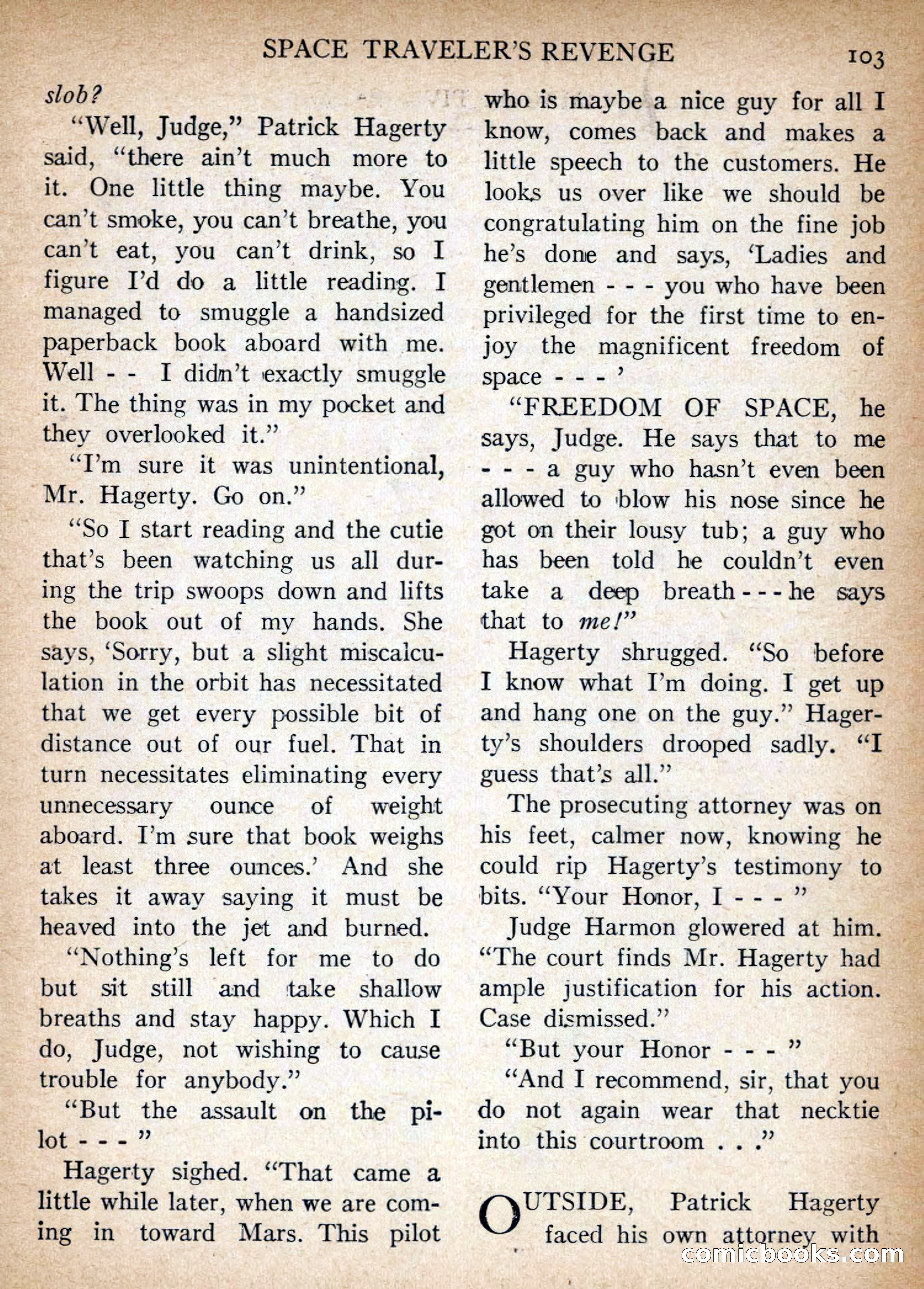 Imaginative Tales, July 1956 — page 103 of 132