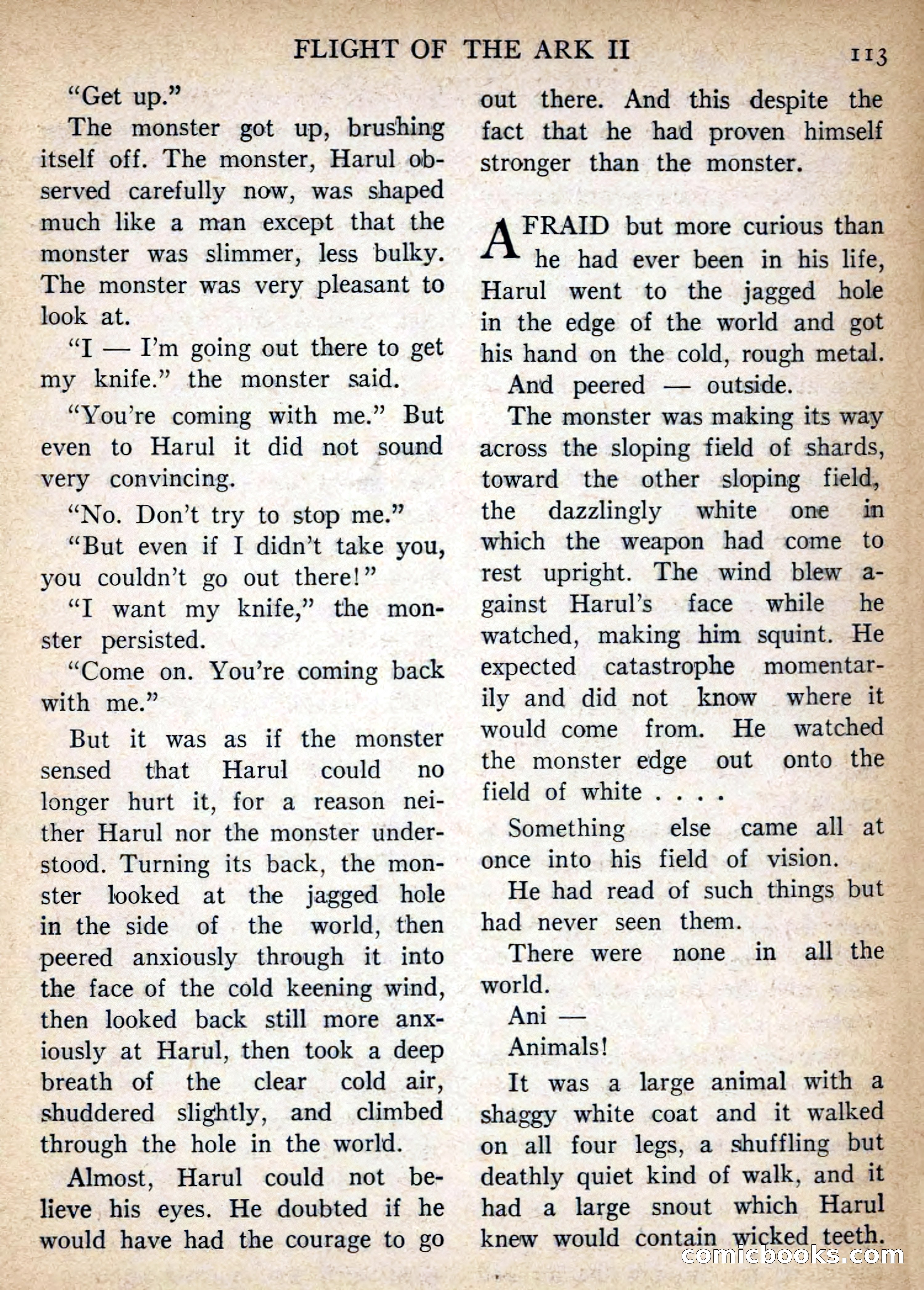Imaginative Tales, July 1956 — page 113 of 132