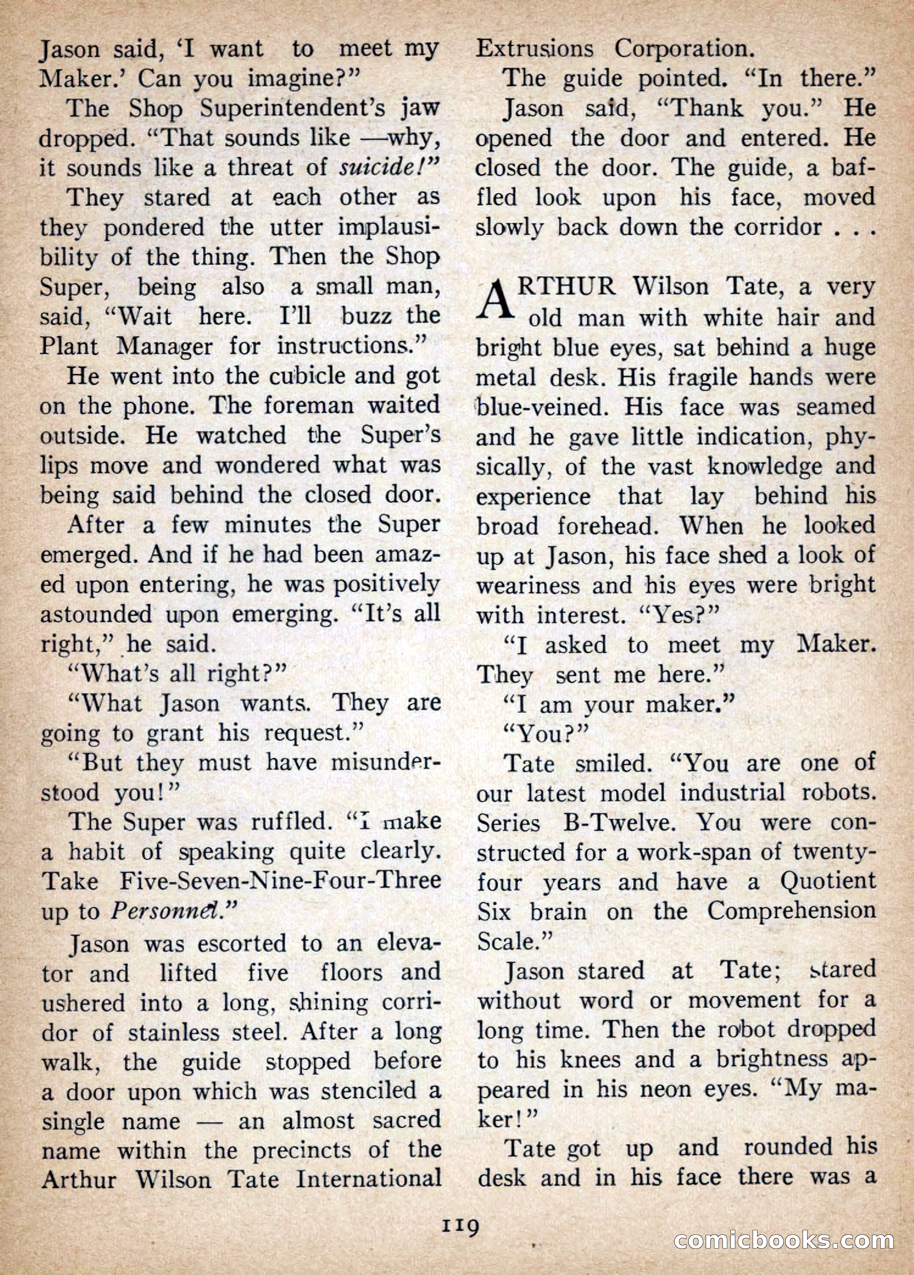 Imaginative Tales, July 1956 — page 119 of 132