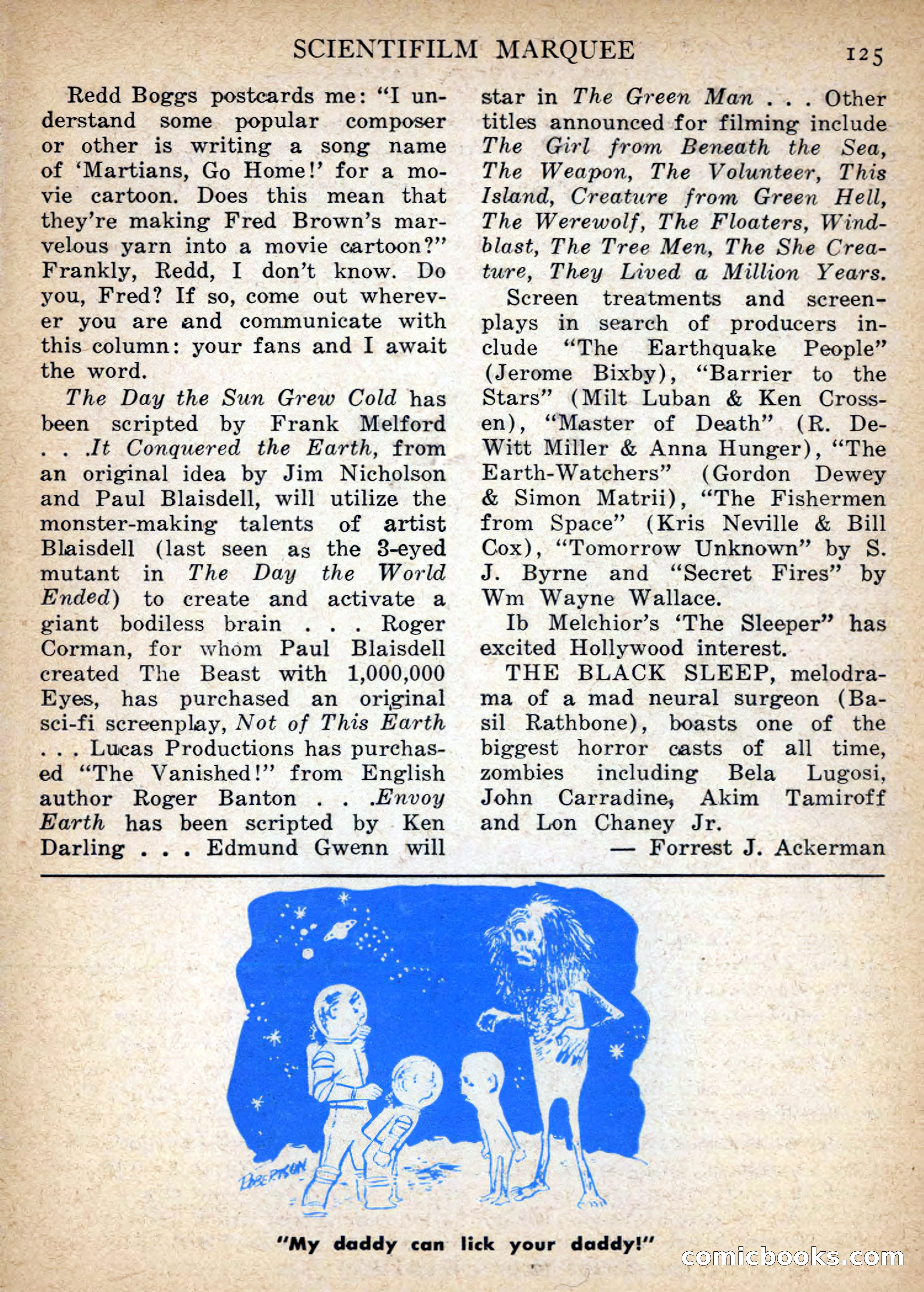 Imaginative Tales, July 1956 — page 125 of 132
