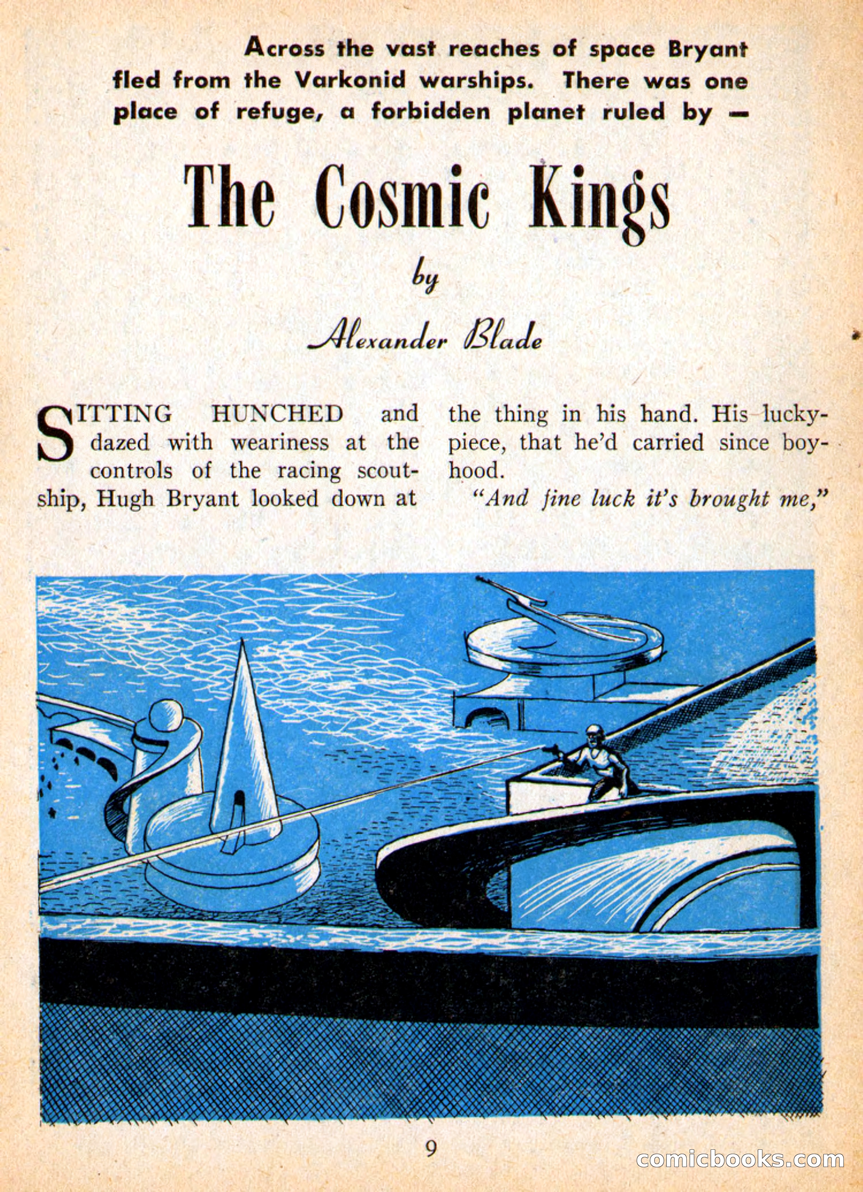 Imaginative Tales, November 1956 — page 9 of 132