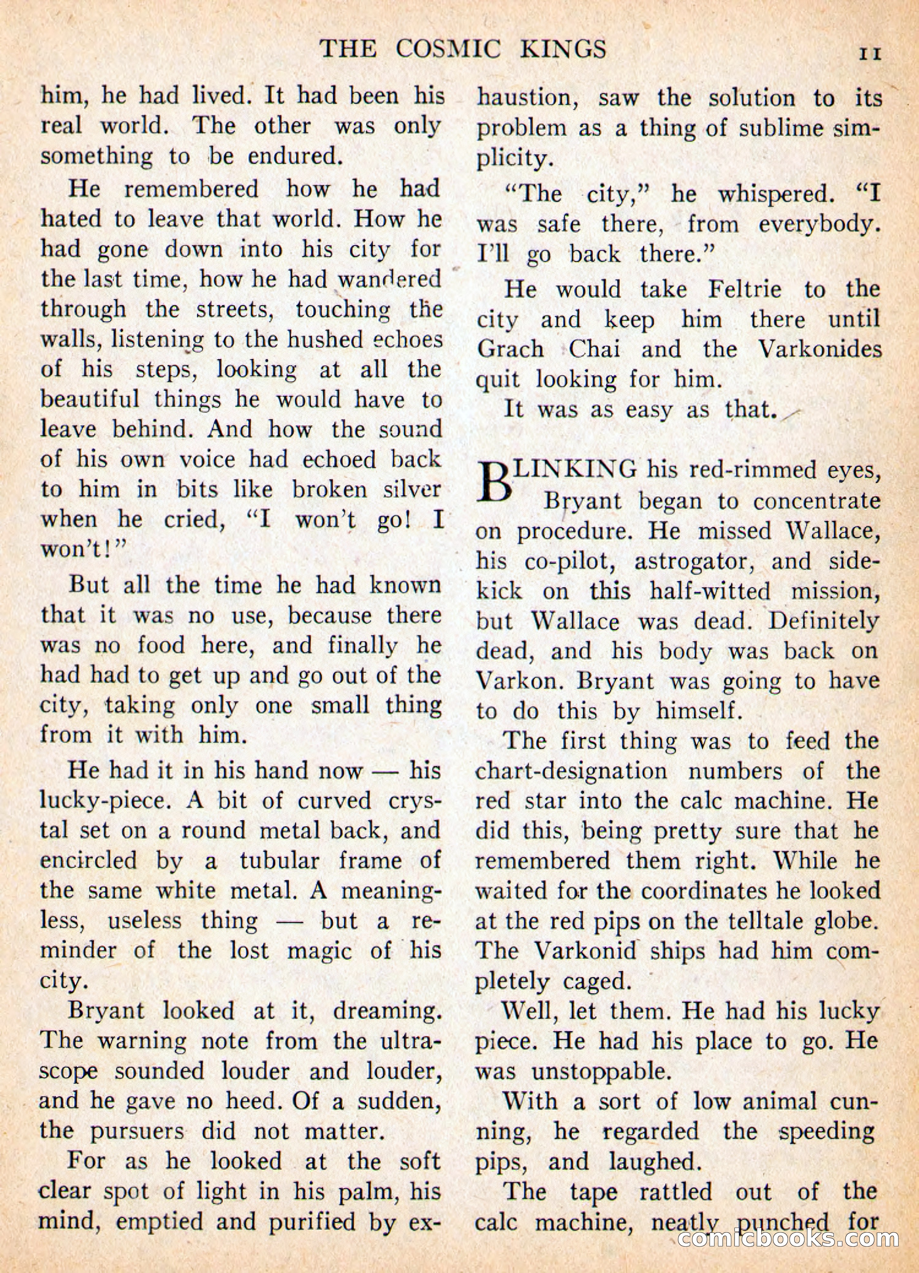 Imaginative Tales, November 1956 — page 11 of 132