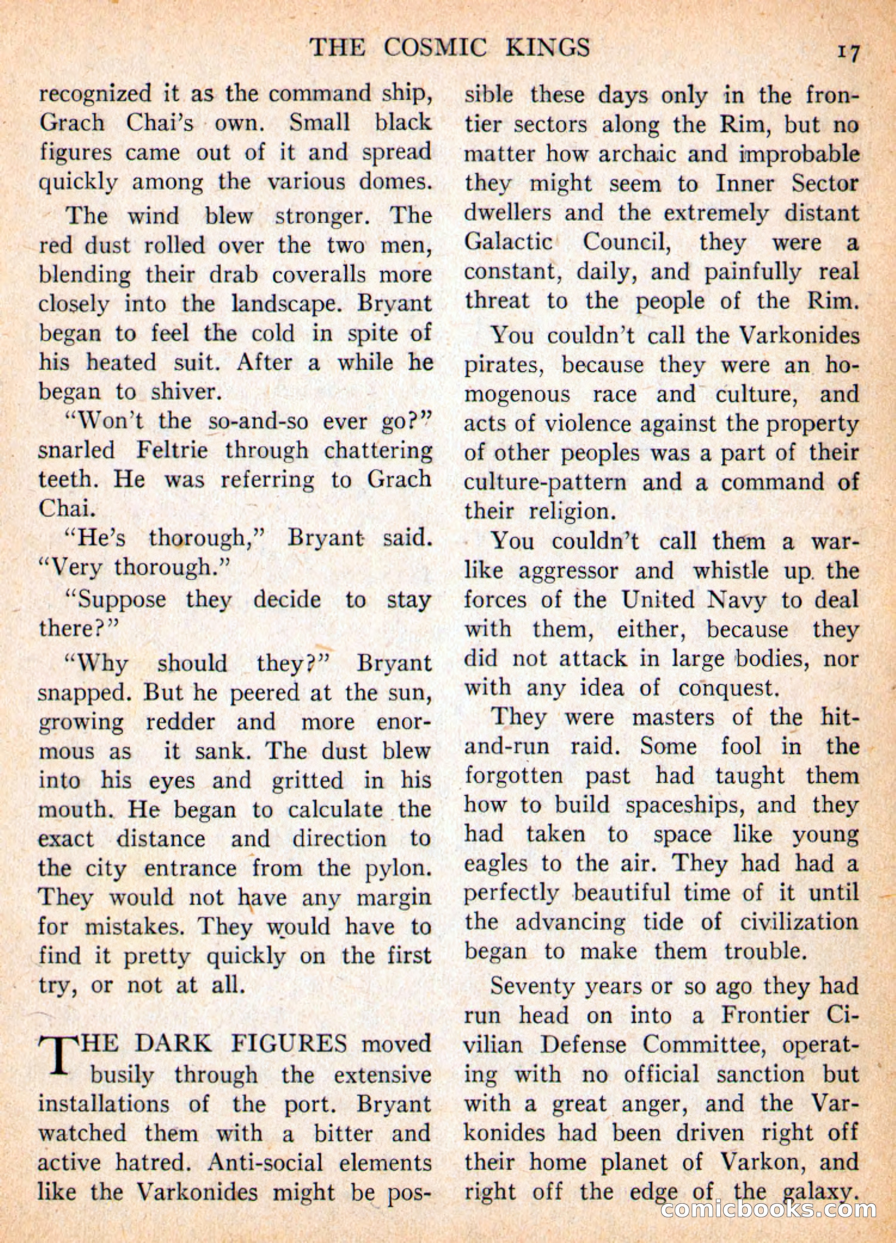 Imaginative Tales, November 1956 — page 17 of 132