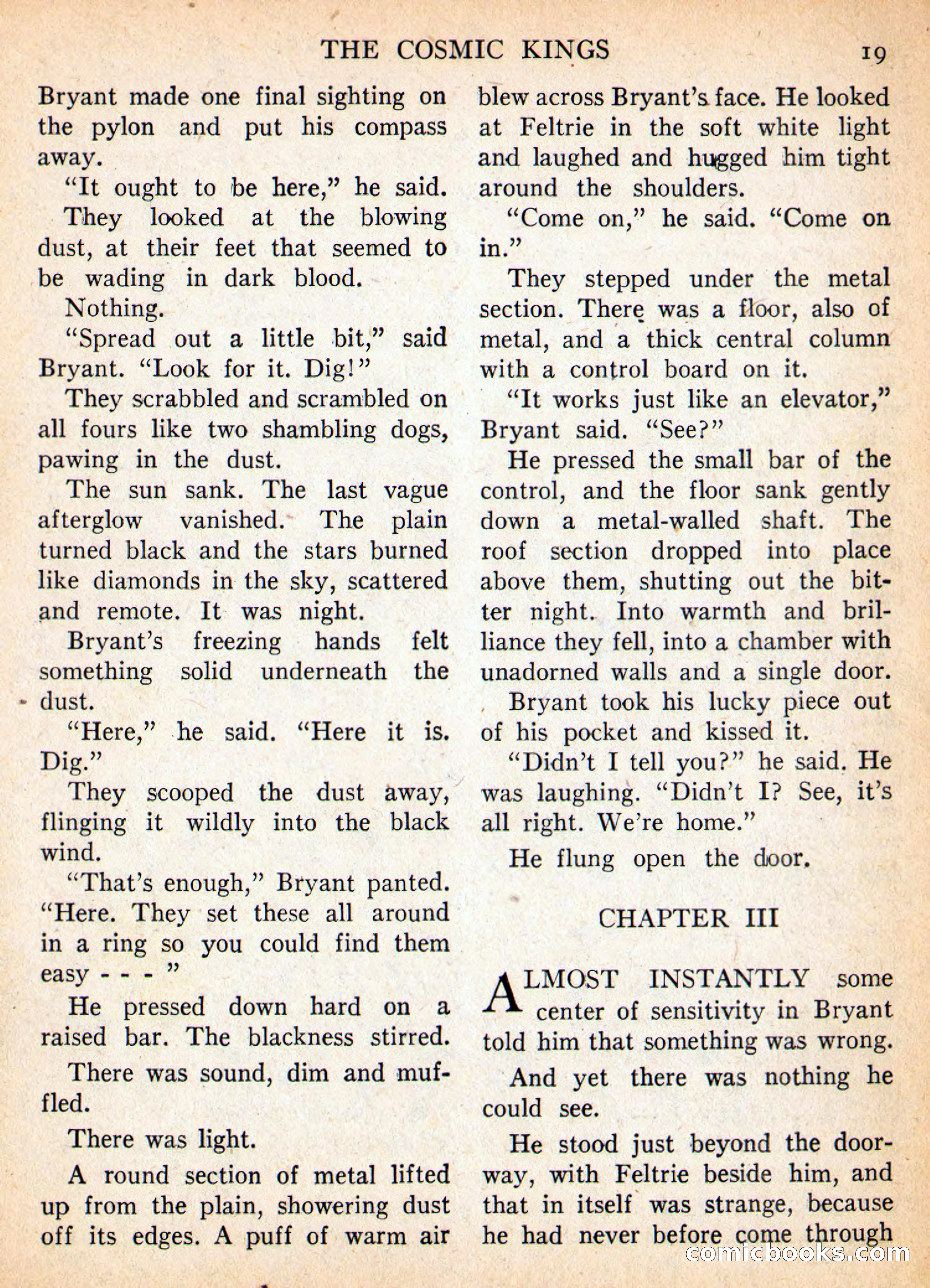 Imaginative Tales, November 1956 — page 19 of 132